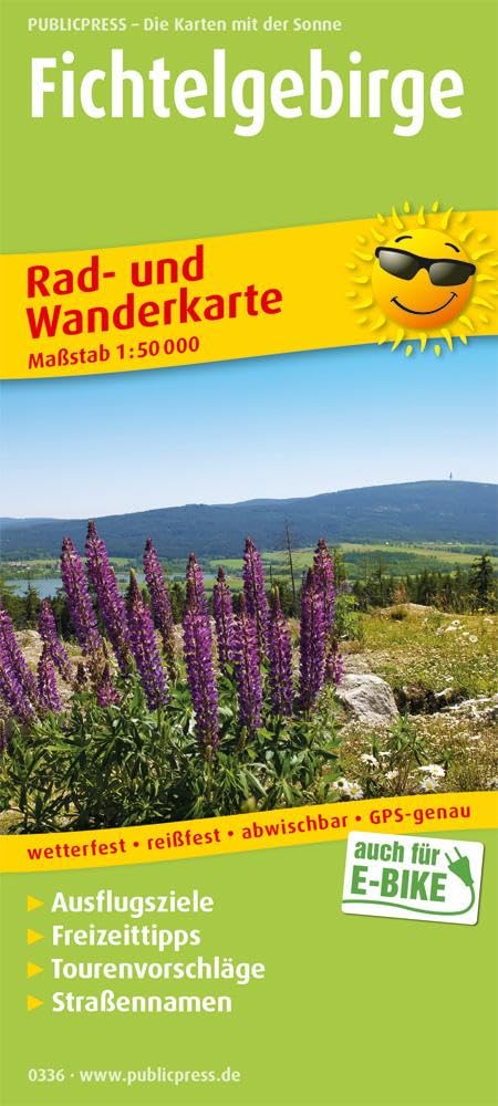 Fichtelgebirge 1:50 000 Leisure, Home & Garden