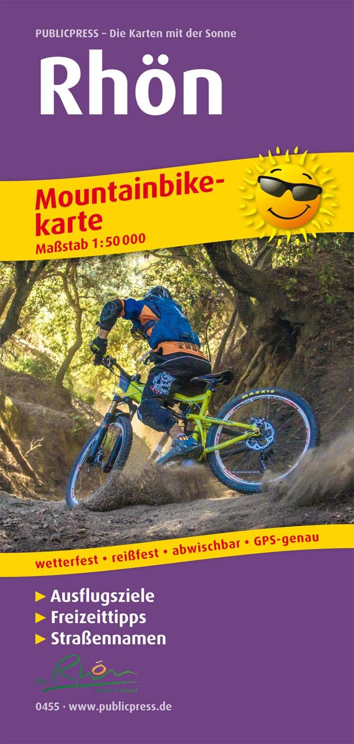Mountainbikekarte Rhön 1 : 50 000 Leisure, Home & Garden