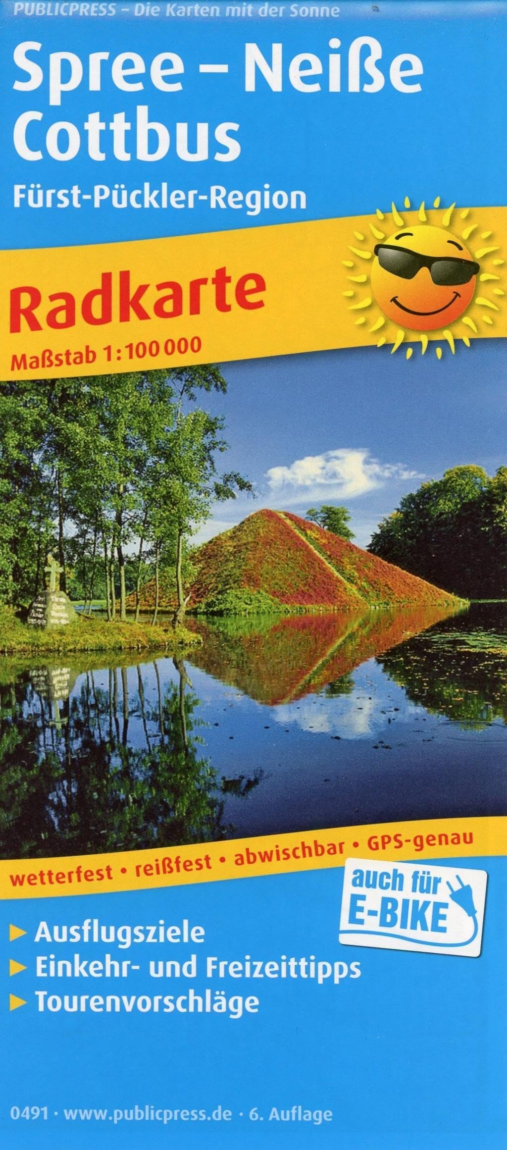Spree - Neiße - Cottbus, Fürst-Pückler-Region 1:100 000 Leisure, Home & Garden