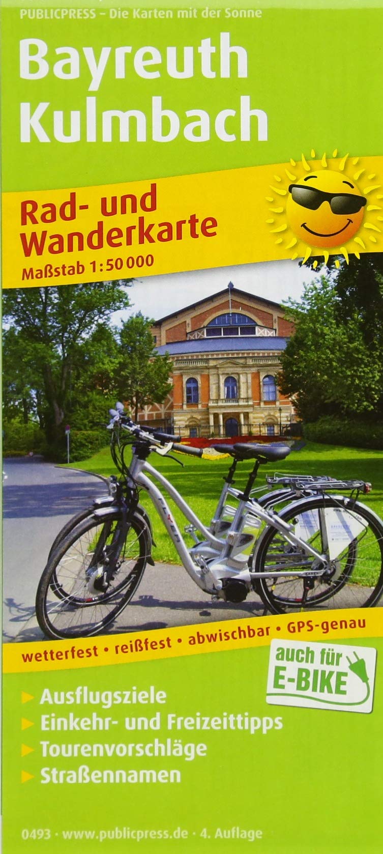 Bayreuth - Kulmbach: Rad- und Wanderkarte mit Ausflugszielen, Einkehr- & Freizeittipps, Tourenvoschlägen & Straßennamen, wetterfest, reissfest, ... 1:50000 (Rad- und Wanderkarte: RuWK) Leisure, Home & Garden