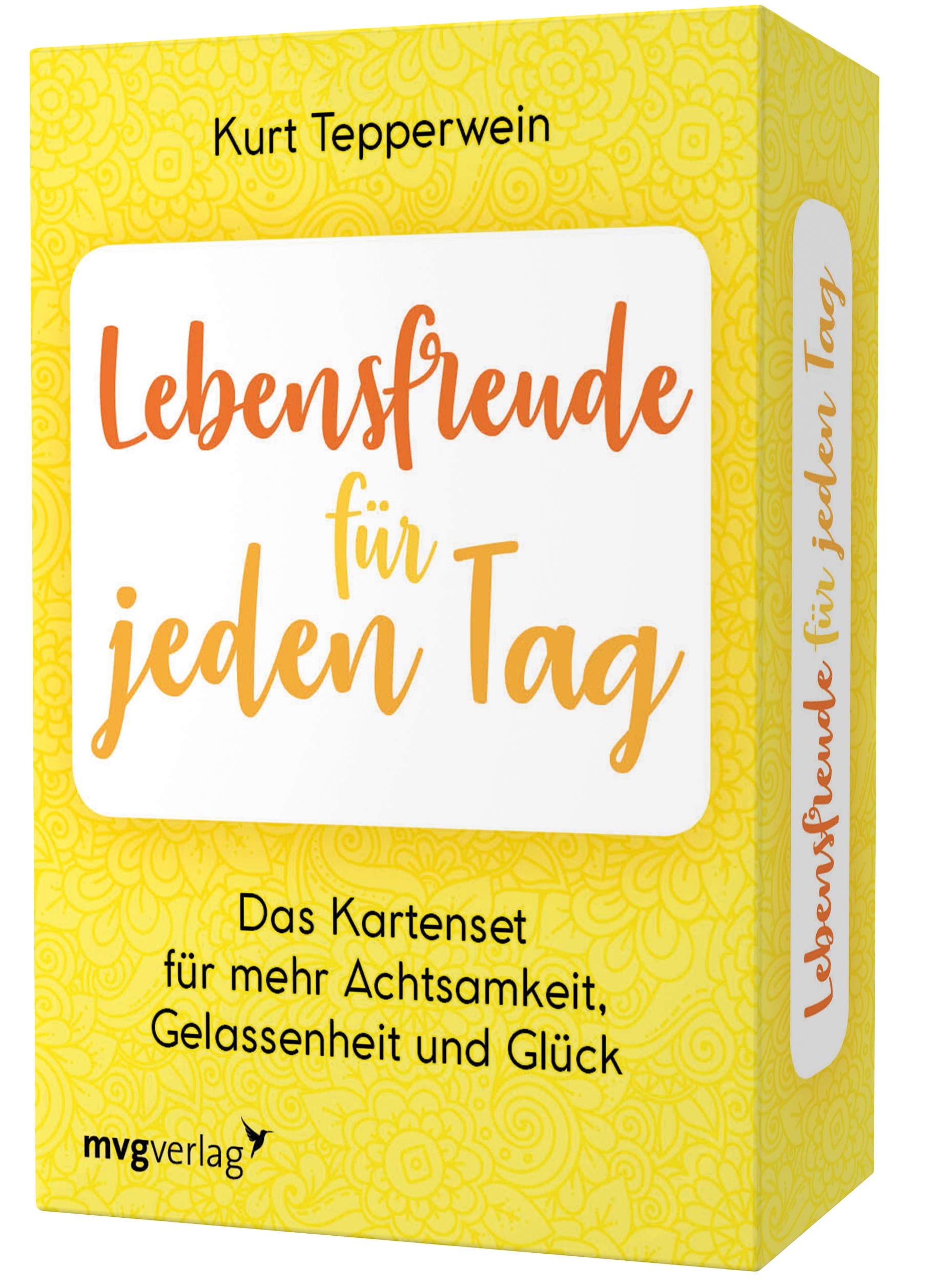 Lebensfreude für jeden Tag – Das Kartenset für mehr Achtsamkeit, Gelassenheit und Glück: Bestsellerautor Kurt Tepperwein erklärt alles, was man für ein stressfreies Leben braucht Lifestyle