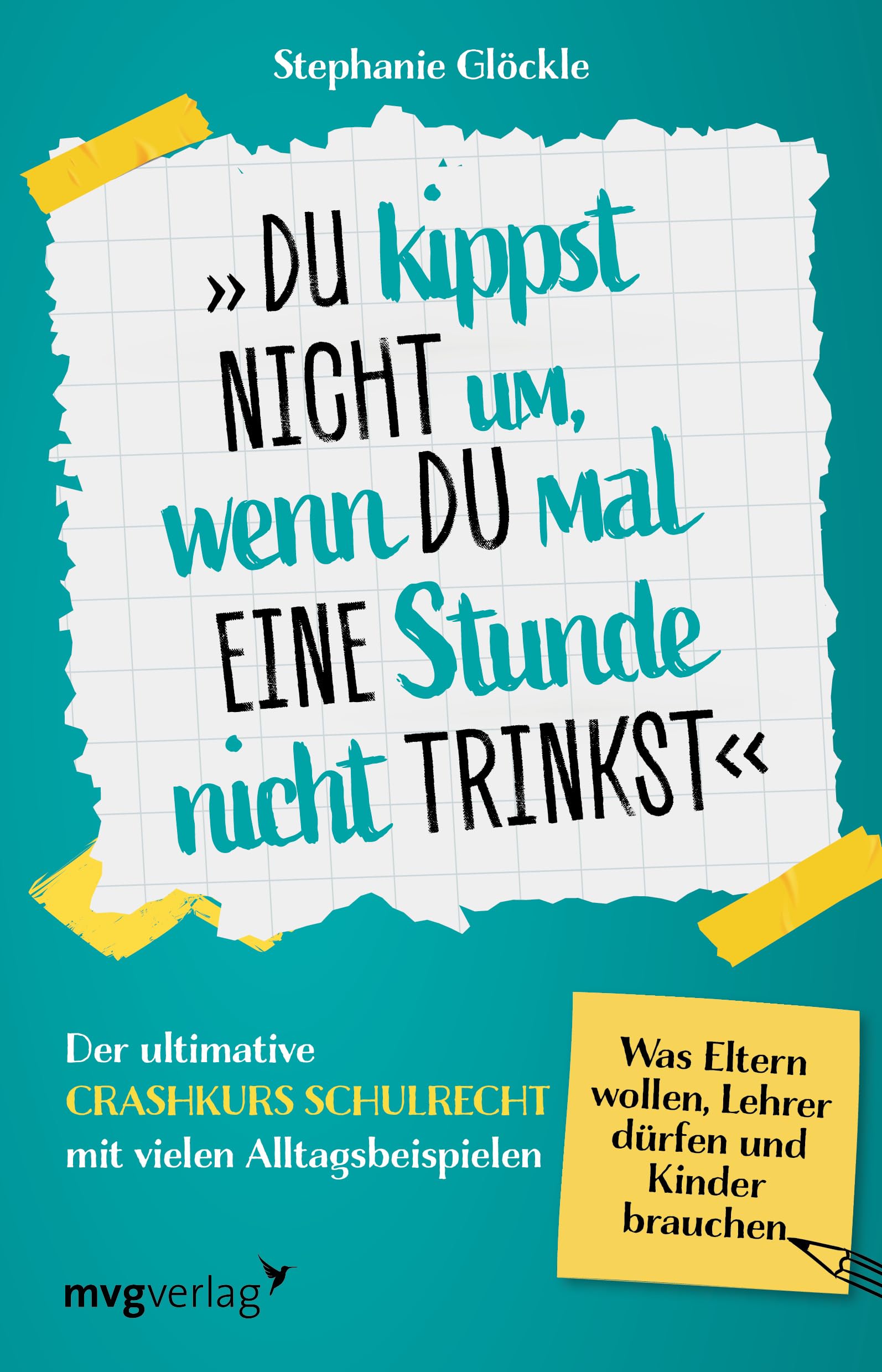 Du kippst nicht um, wenn du mal eine Stunde nicht trinkst Law