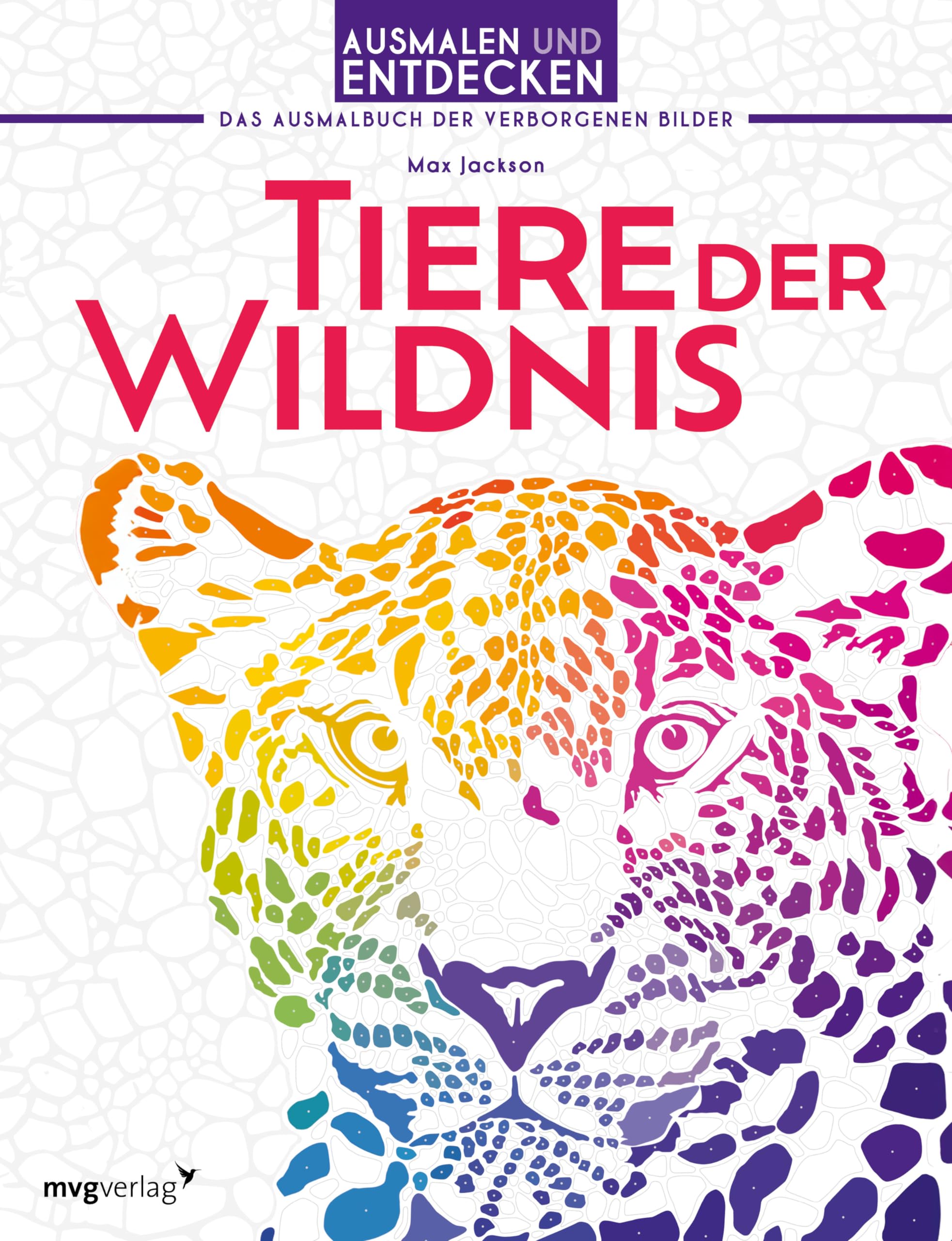 Ausmalen und Entdecken: Tiere der Wildnis I 28 wunderschöne Porträts von Wildtieren: Leopard, Schildkröte, Nashorn, Zebra, Giraffe, Elefant, Papagei, Löwe, Krokodil, Schlange, Bär Film, Art & Culture