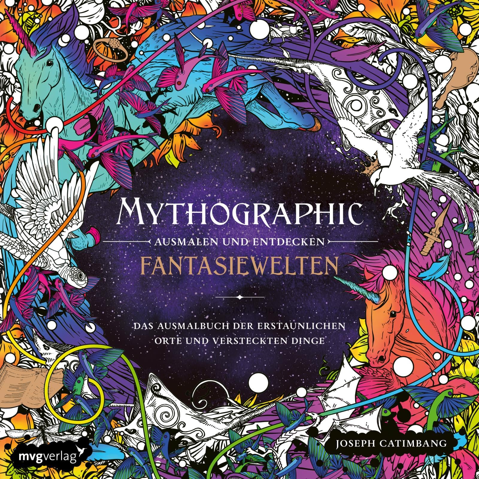 Mythographic - Ausmalen und Entdecken - Fantasiewelten Film, Art & Culture