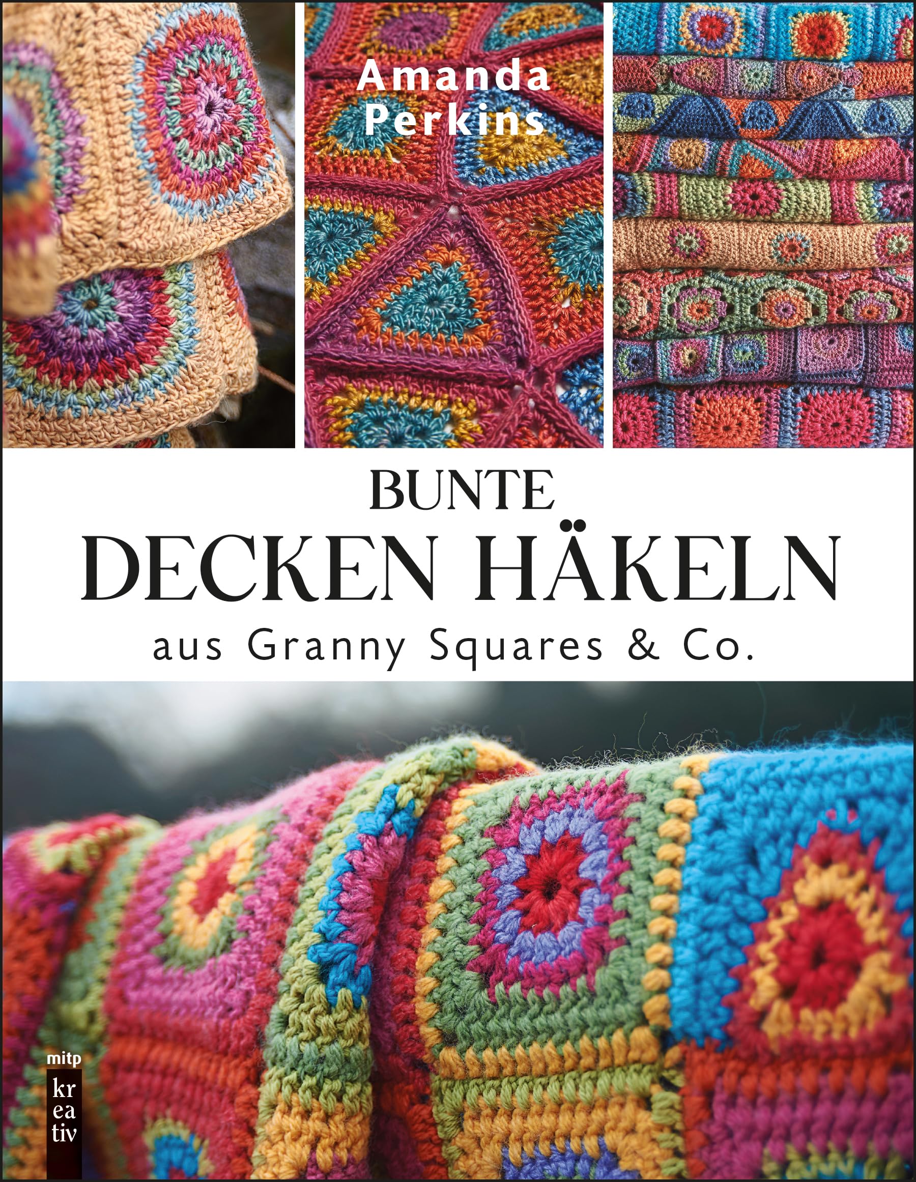 Bunte Decken häkeln aus Granny Squares & Co. Hobbies & Crafts