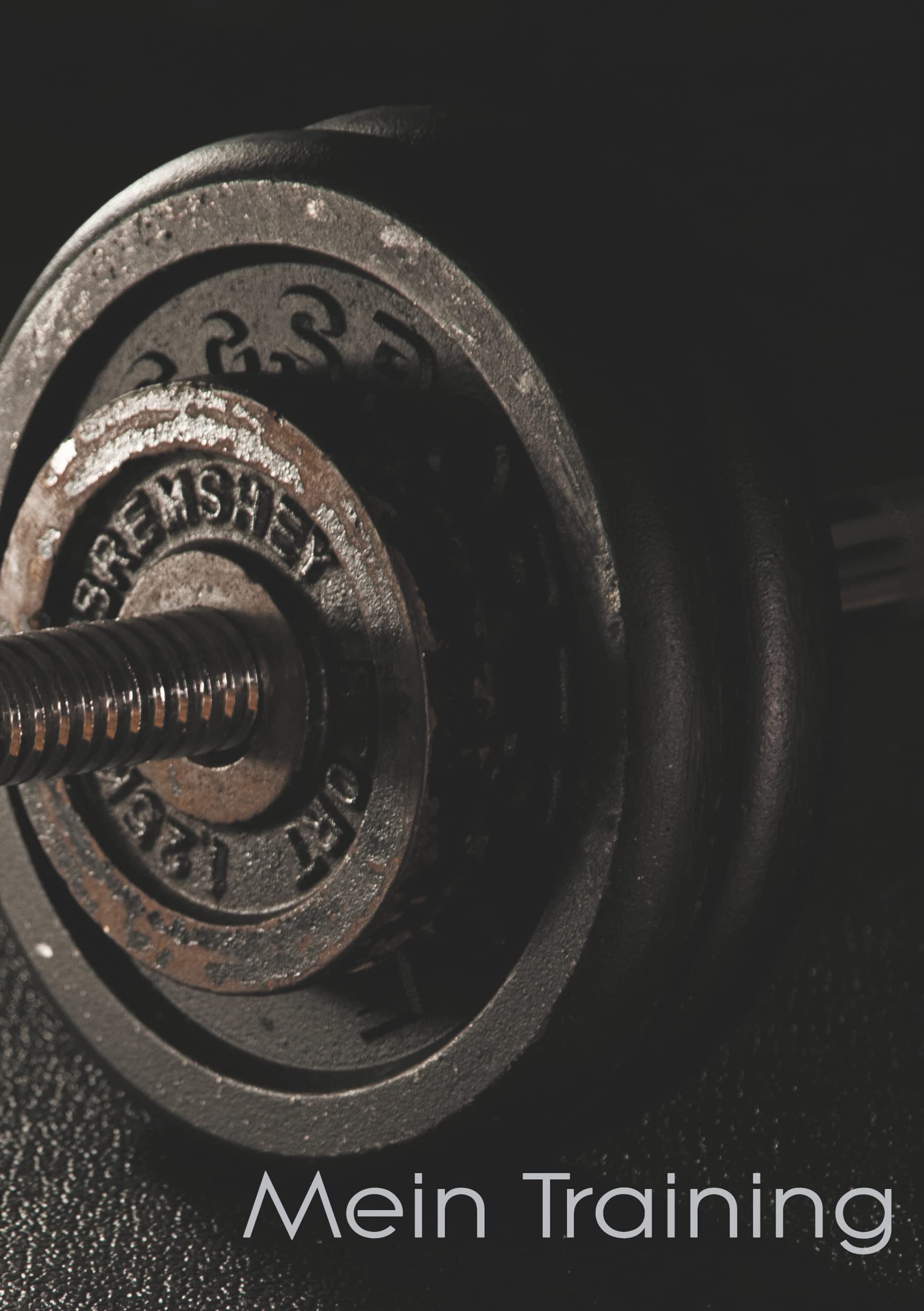 Mein Trainingstagebuch für Krafttraining und Fitness | Notiere deine körperlichen und kräftemäßigen Fortschritte | Ausreichend Platz für Trainingspläne und 40 Übungen - gebundene Ausgabe - DIN A5 Health, Nutrition & Fitness
