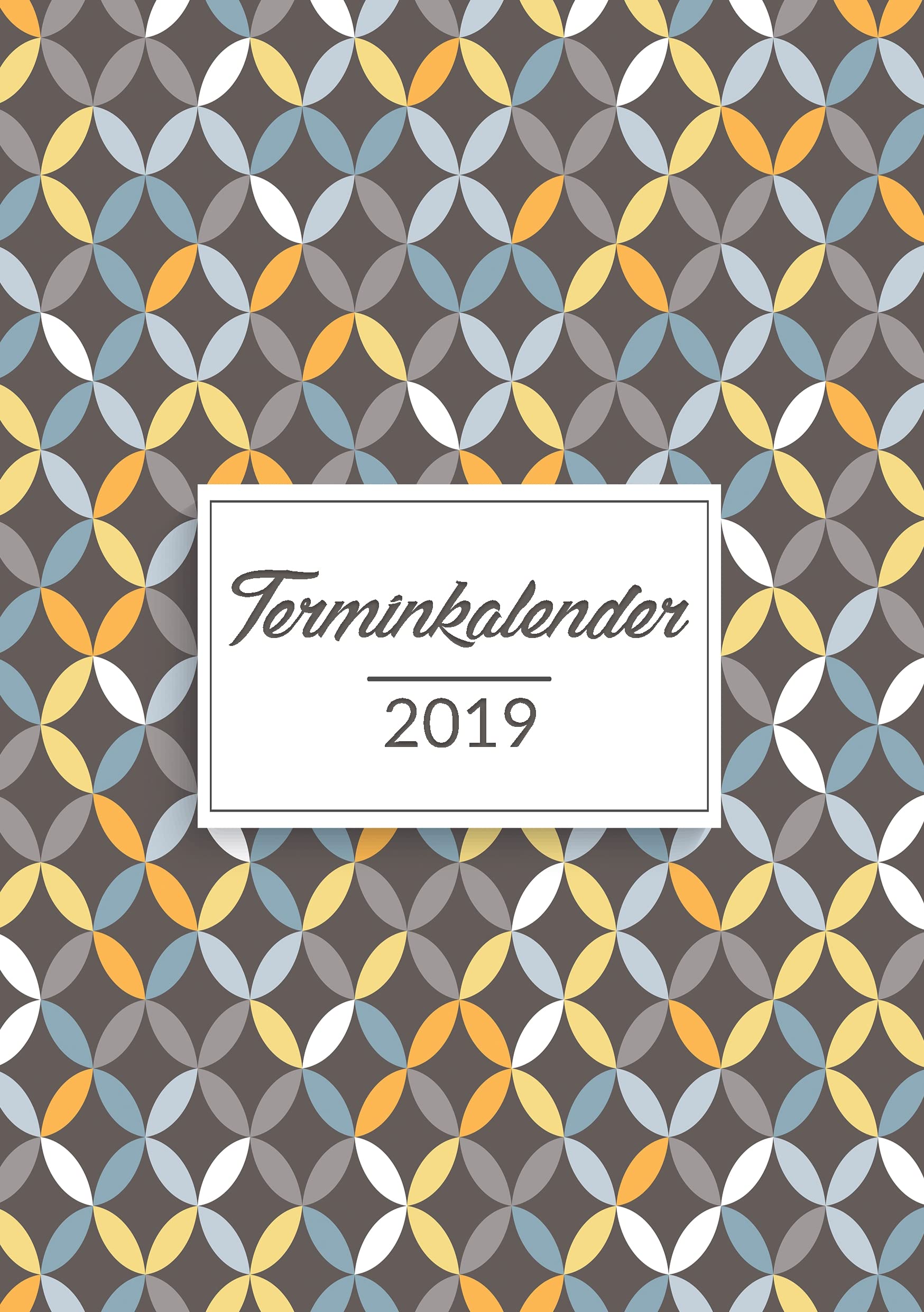 Terminkalender 2019 in A5 für das neue Jahr: Organisiere, Plane und Notiere im Terminplaner Living & Furnishing