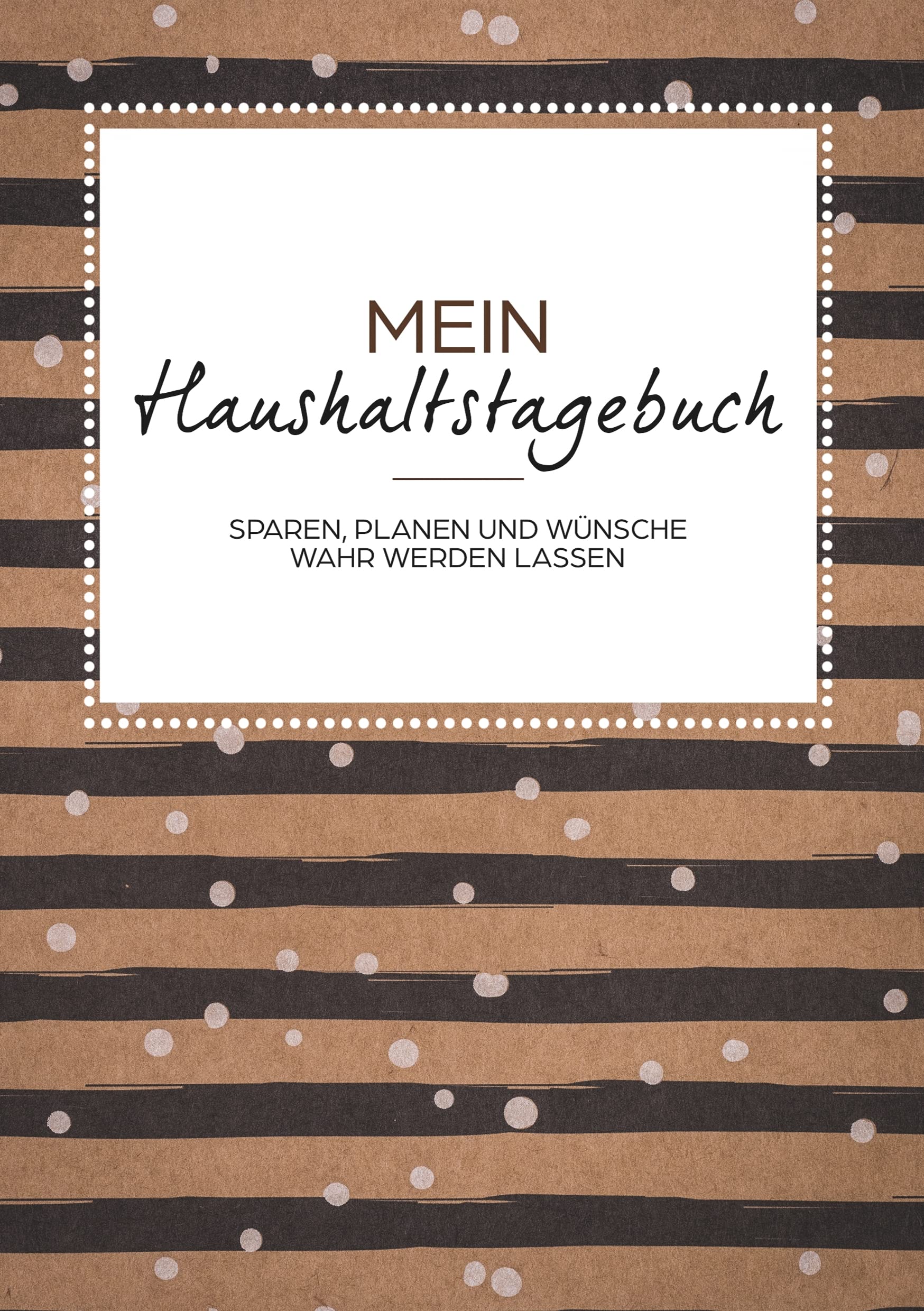 Das Haushaltsbuch zum Eintragen - Geld sparen mit dem Budget Planner und Finanzbuch für den Haushalt - Mein Budget Book und Haushaltsplaner Living & Furnishing