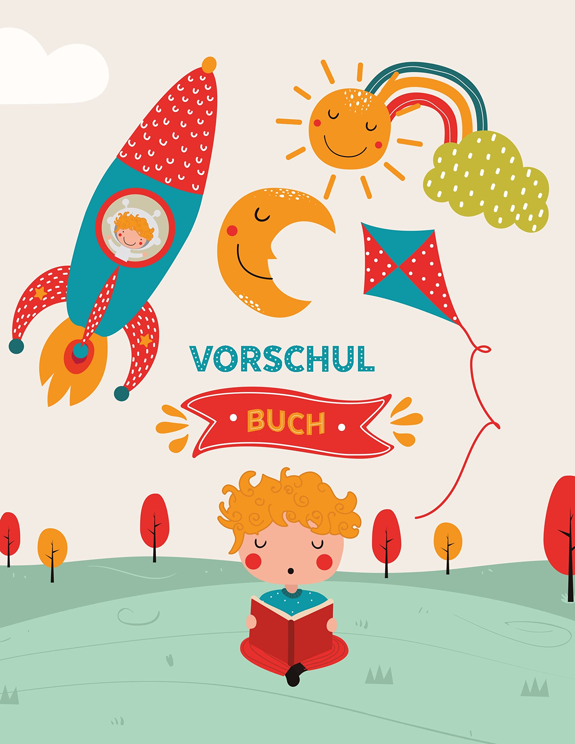 Das Vorschulbuch: Die perfekte Kombination aus Malbuch, Rätselbuch und Puzzlebuch für Kinder Hobbies & Crafts