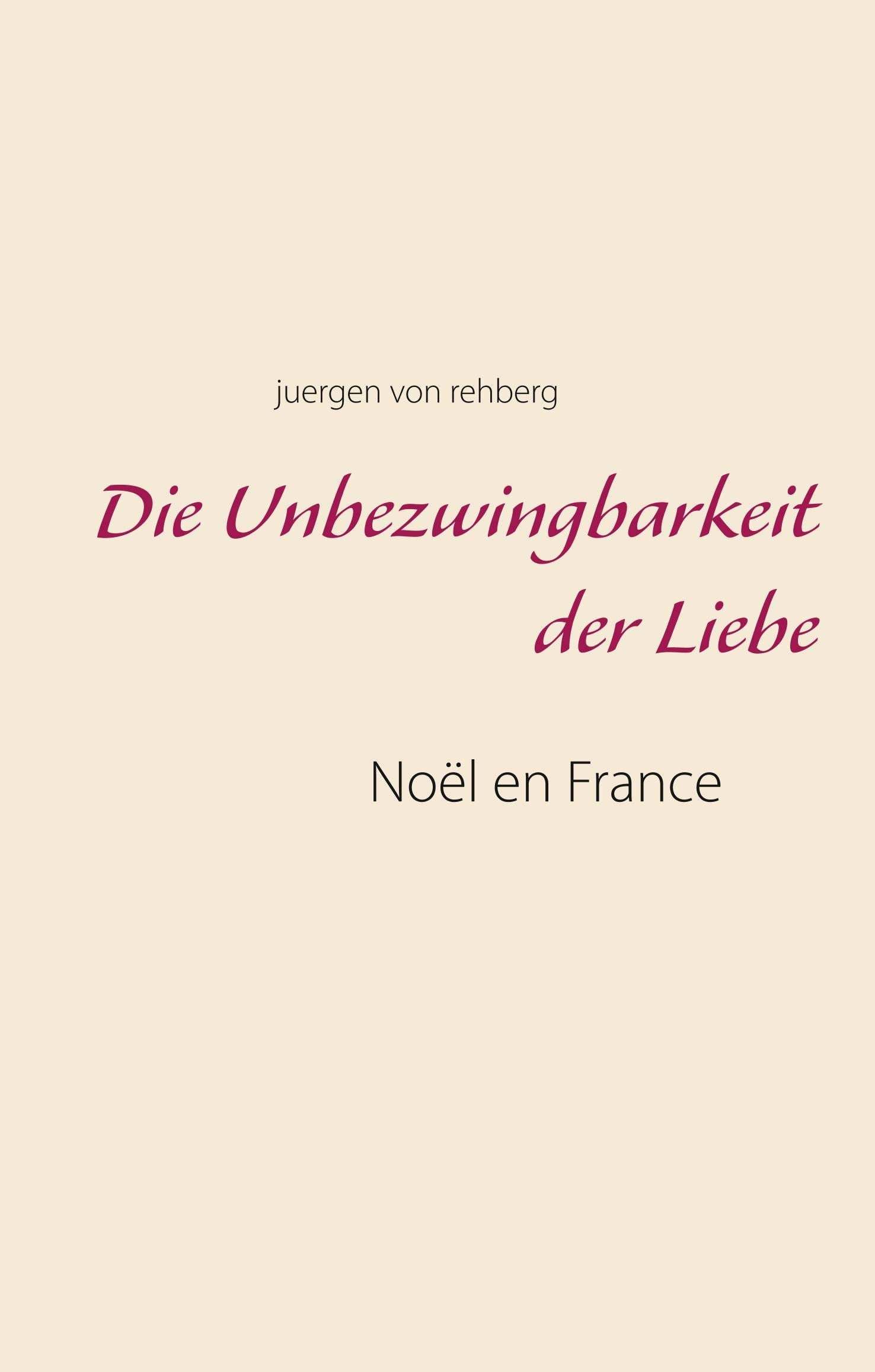 Die Unbezwingbarkeit der Liebe: Noël en France Contemporary literature