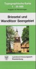 Topographische Karten Brandenburg, Briesetal und Wandlitzer Seengebiet Maps & Plans