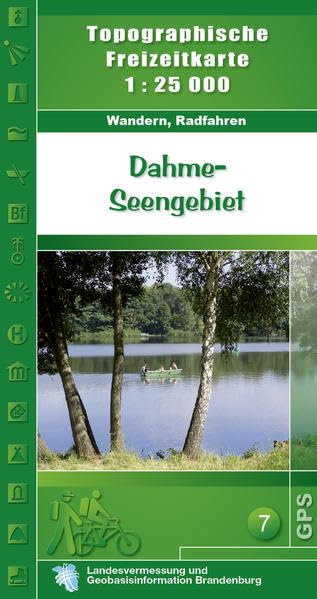 Dahme Seengebiet 1 : 25 000 Leisure, Home & Garden