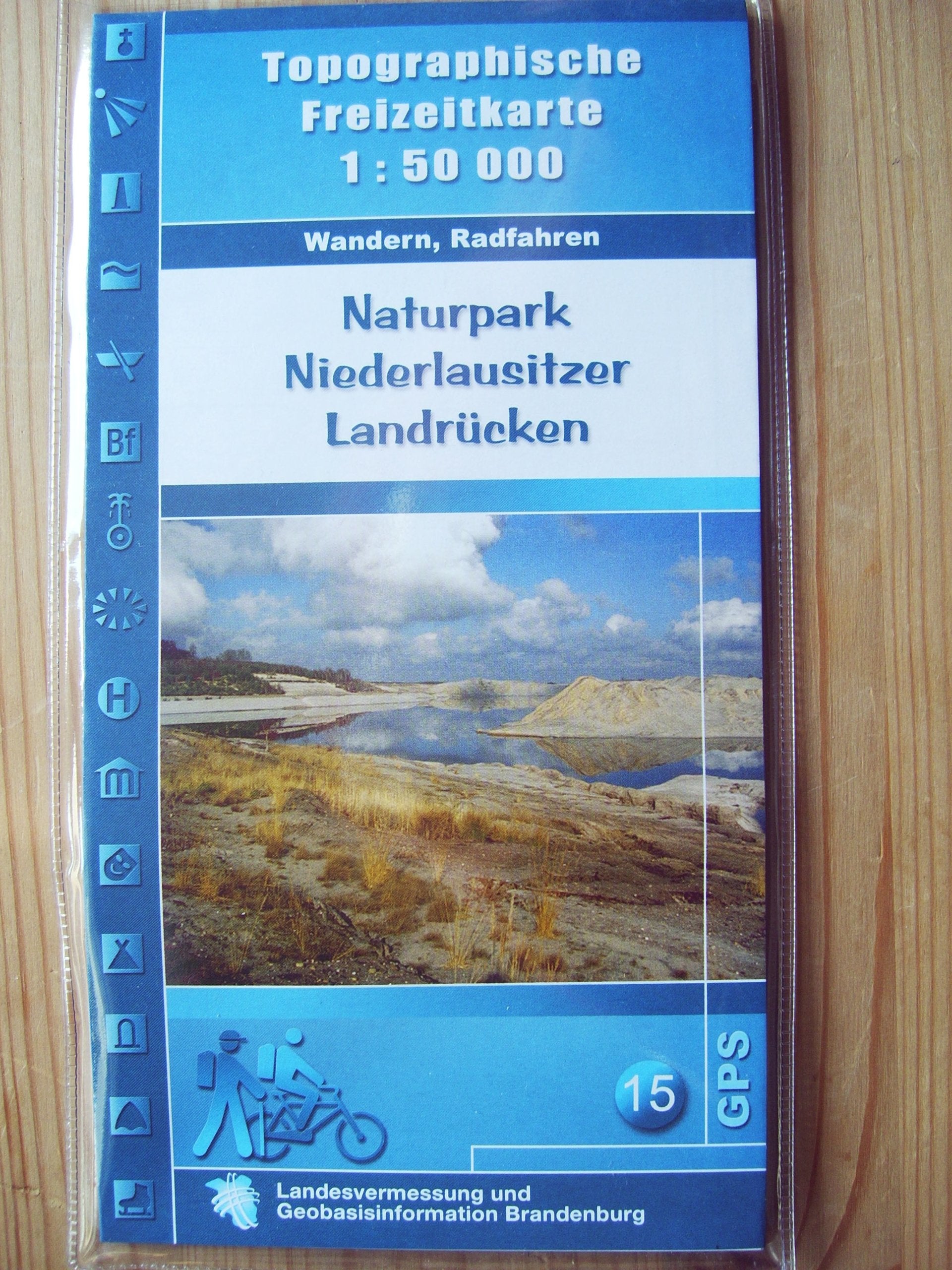 Naturpark Niederlausitzer Landrücken 1 : 50 000 Leisure, Home & Garden