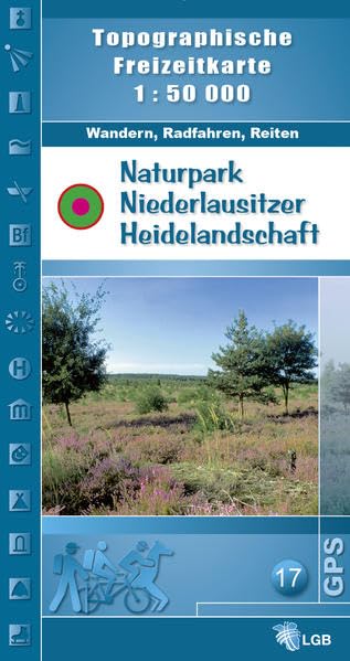 Naturpark Niederlausitzer Heidelandschaft 1 : 50 000 Leisure, Home & Garden