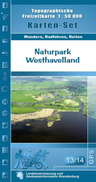 Naturpark Westhavelland Nord, Naturpark Westhavelland Süd 1 : 50 000 Leisure, Home & Garden