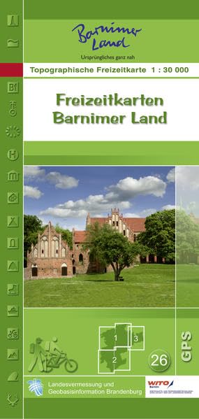 Barnimer Land 1 : 30 000 Leisure, Home & Garden
