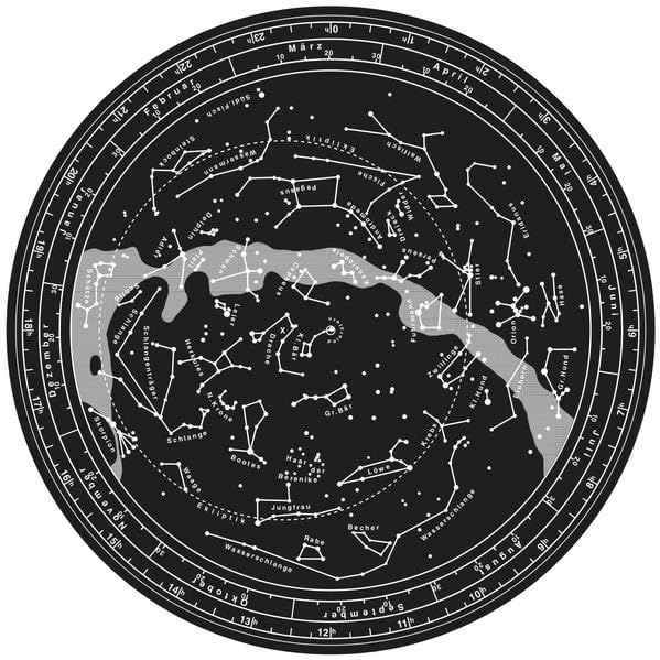 Sternkarte, Nördlicher Sternhimmel, Nachtleuchtend: Sternkarte für Schule und Freizeit Natural Sciences