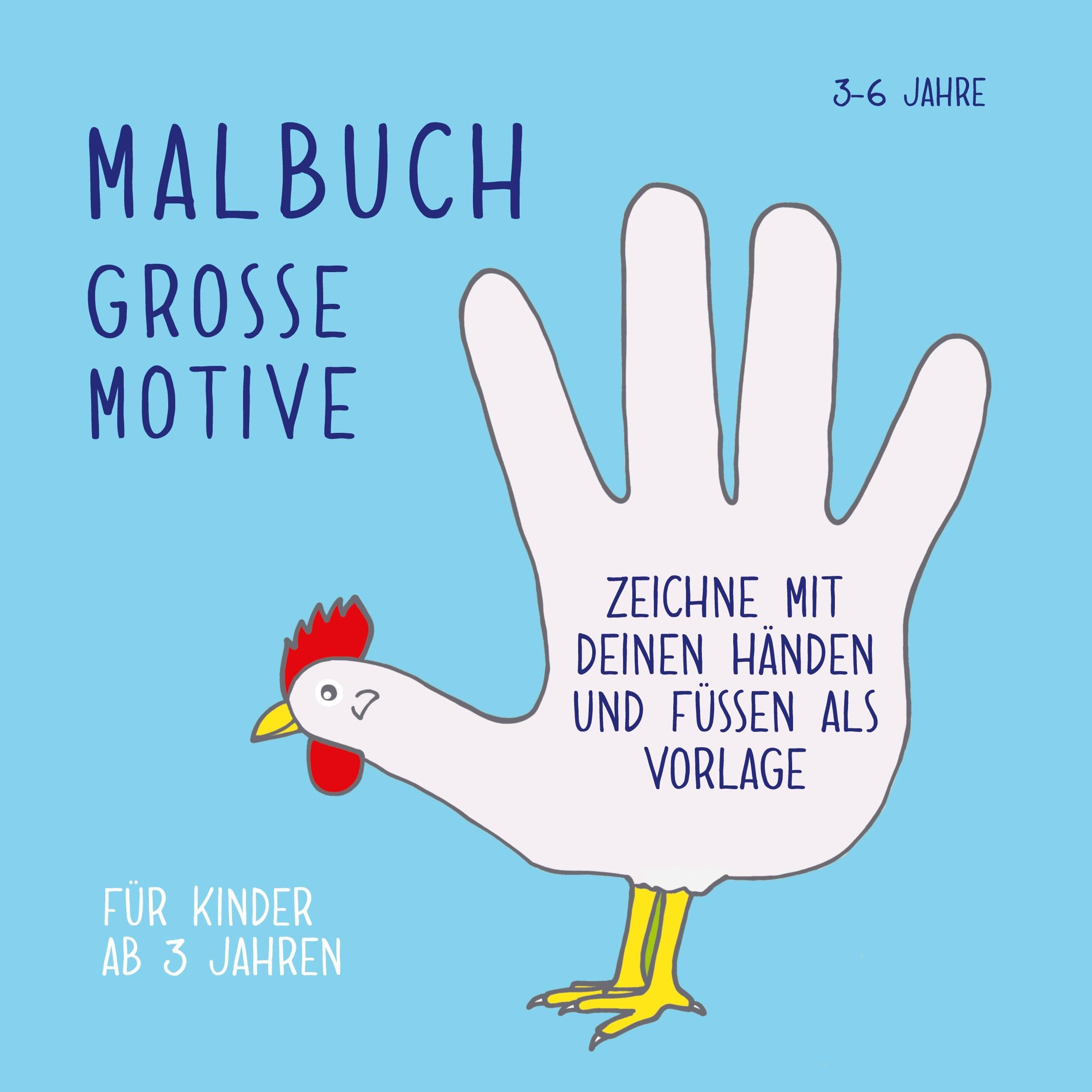 Malbuch große Motive für Kinder ab 3 Jahren Children's books