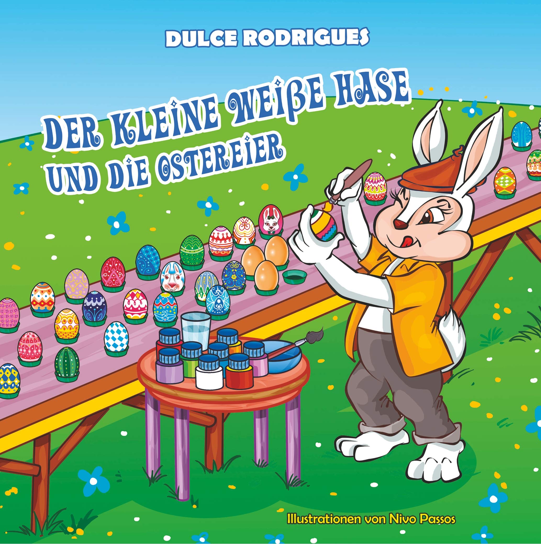 Der kleine weiße Hase und die Ostereier Children's books