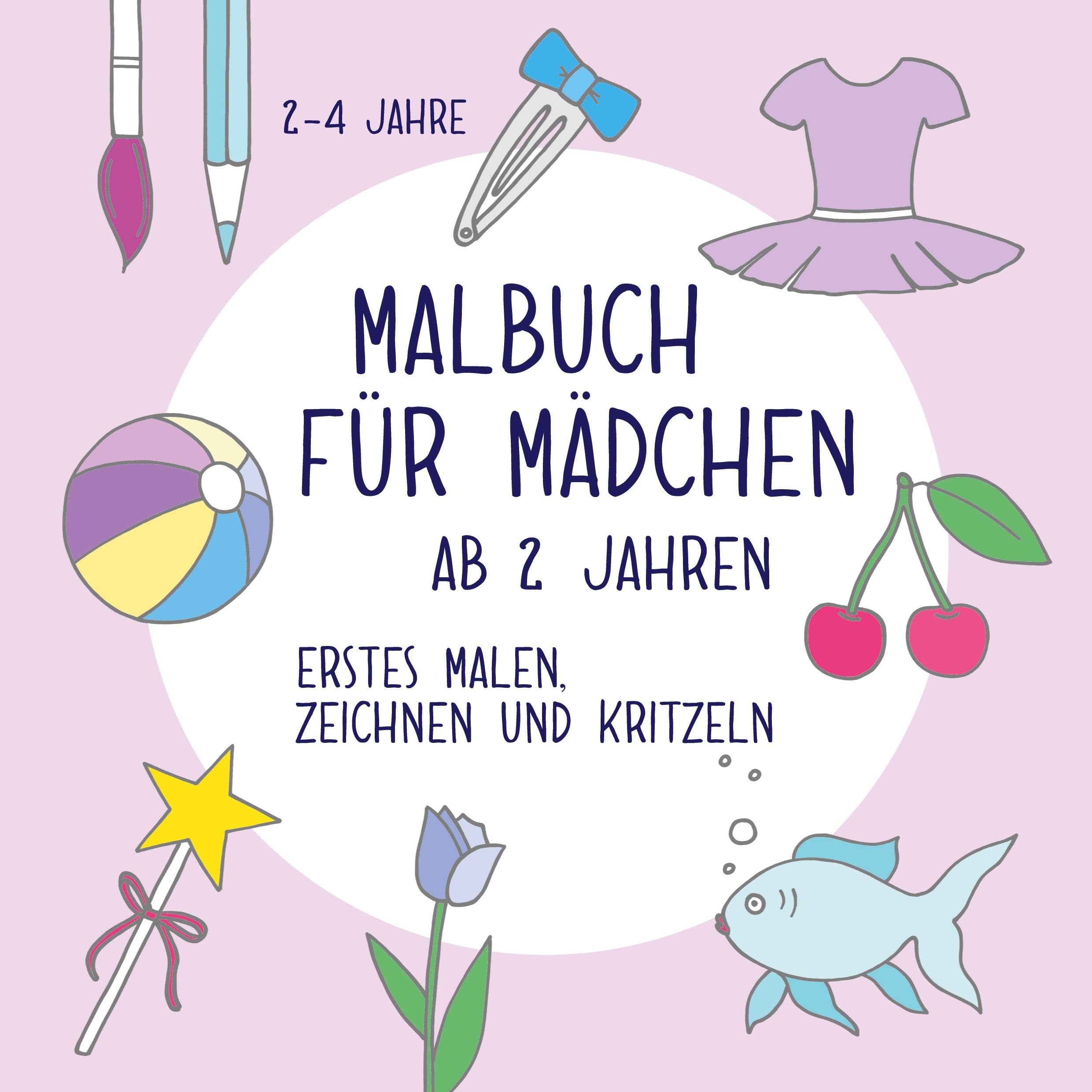 Malbuch für Mädchen ab 2 Jahren Children's books