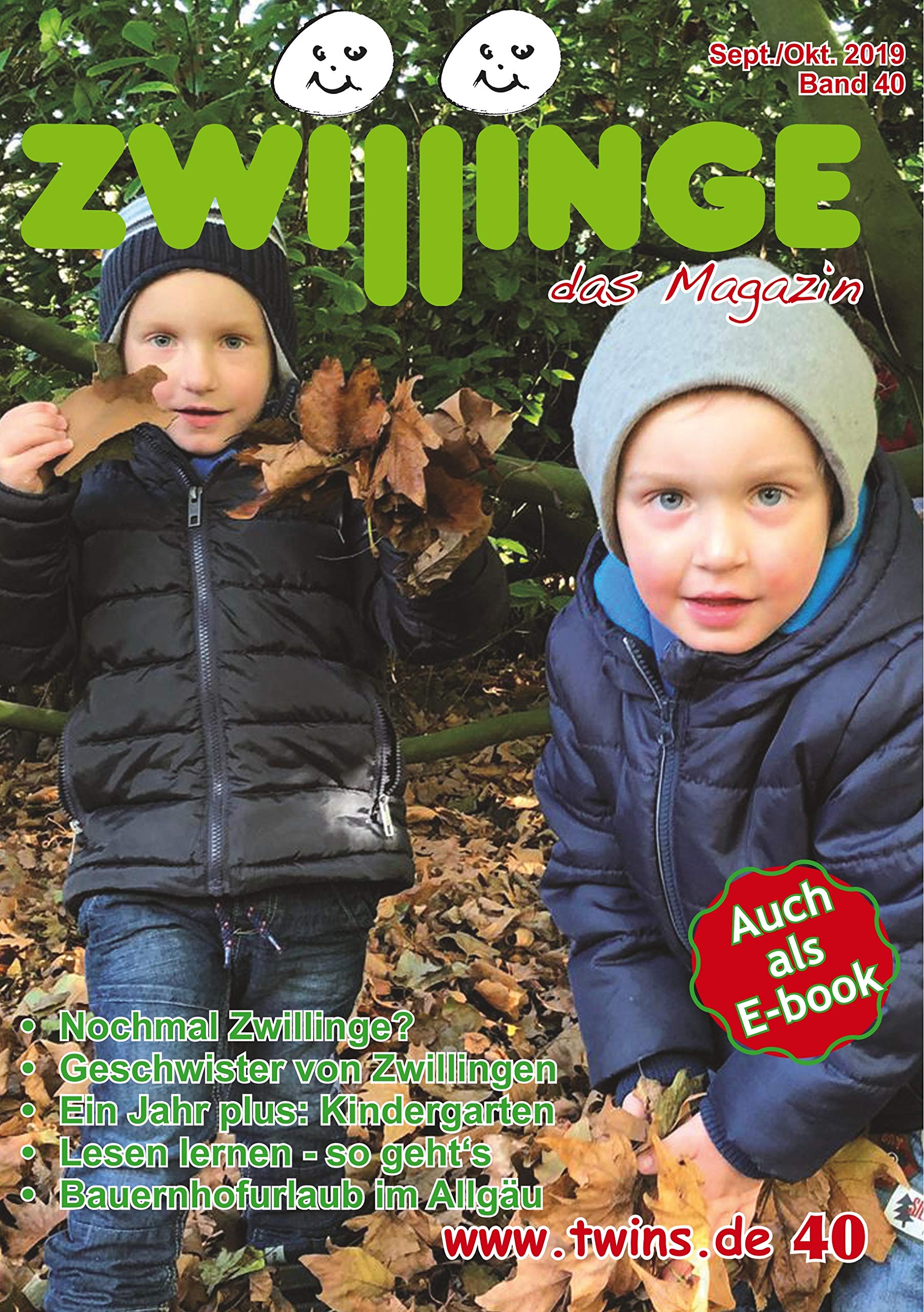 Zwillinge - das Magazin Sept./Okt. 2019 Parents & Children