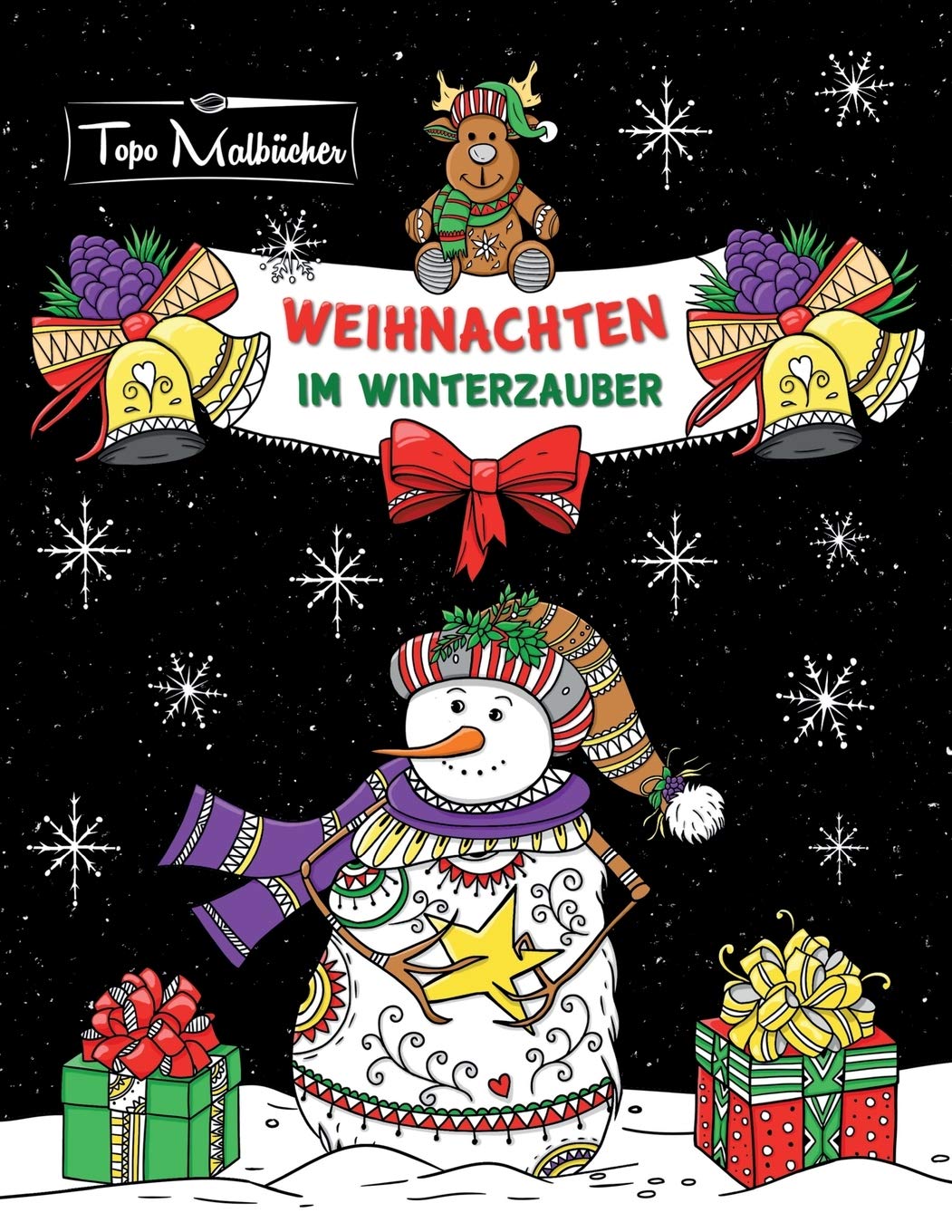 Malbuch für Erwachsene Weihnachten im Winterzauber: Zauberhaftes Ausmalbuch zum Entspannen im Herbst, Winter & zu Weihnachten Home & Household