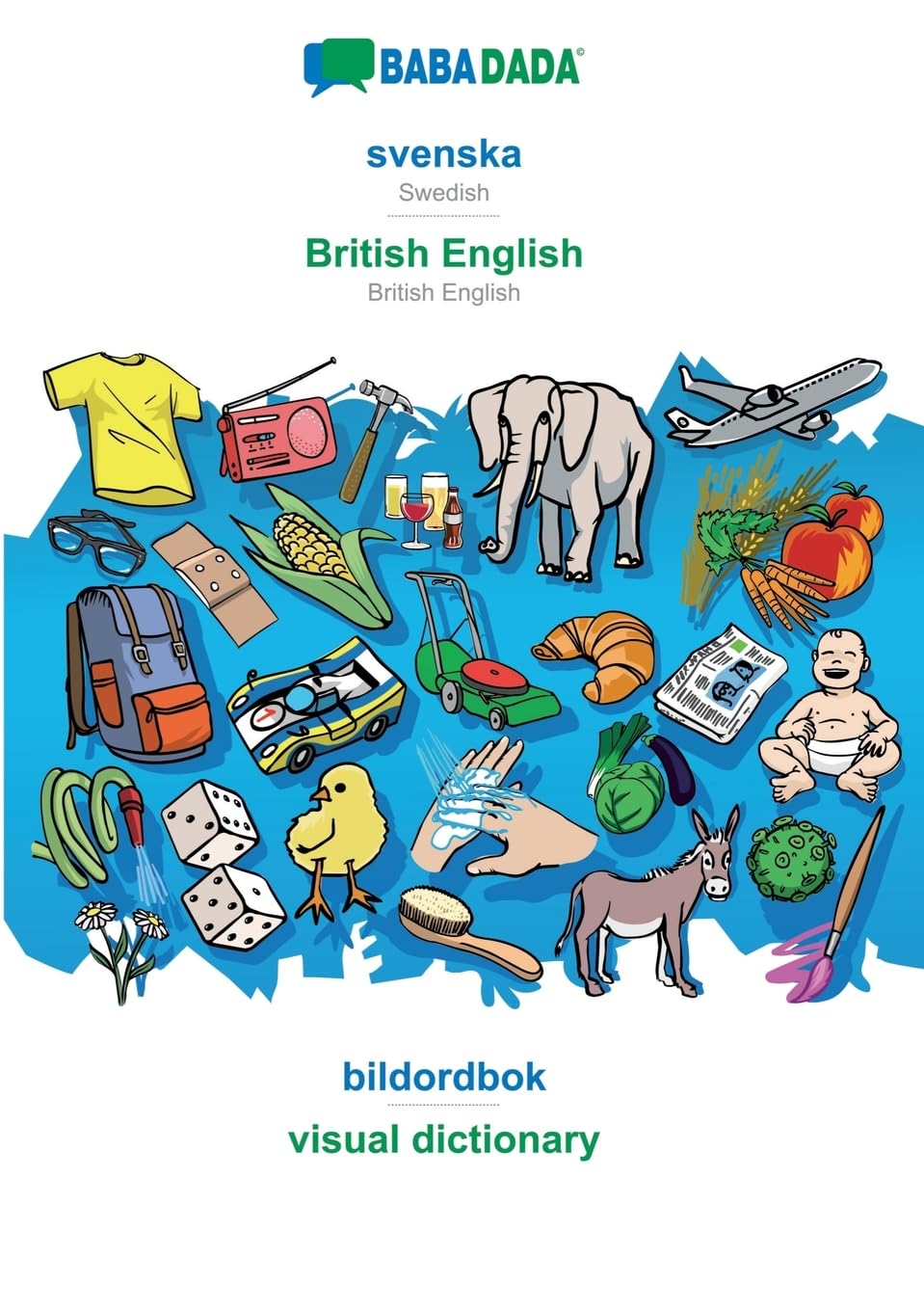 BABADADA, svenska - British English, bildordbok - visual dictionary Foreign Languages ​​& Dictionaries