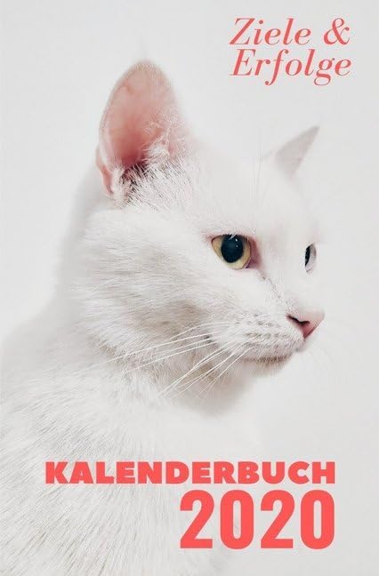 Taschenkalender 2020: Kalenderbuch 2020 - Katze Living & Furnishing