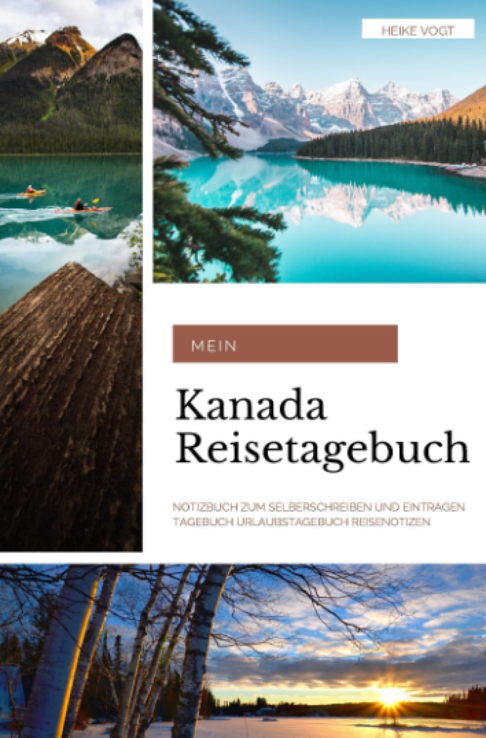 Mein Kanada Reisetagebuch Notizbuch zum Selberschreiben und Eintragen Tagebuch Urlaubstagebuch Reisenotizen Leisure, Home & Garden