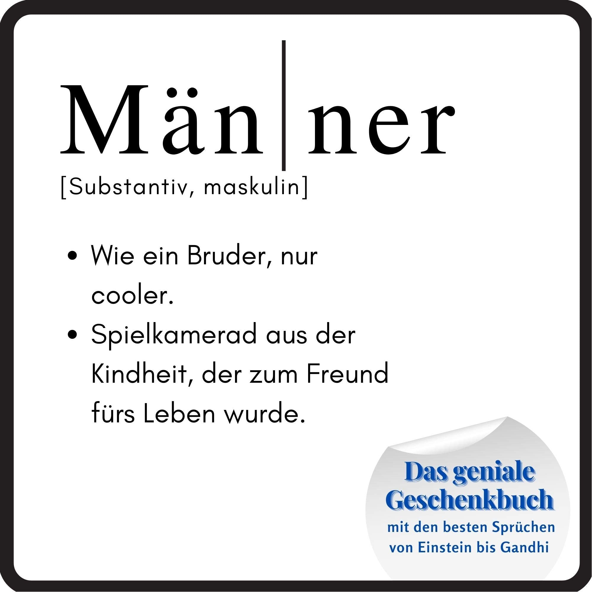 Männer: Das geniale Geschenkbuch mit den besten Sprüchen von Einstein bis Gandhi book