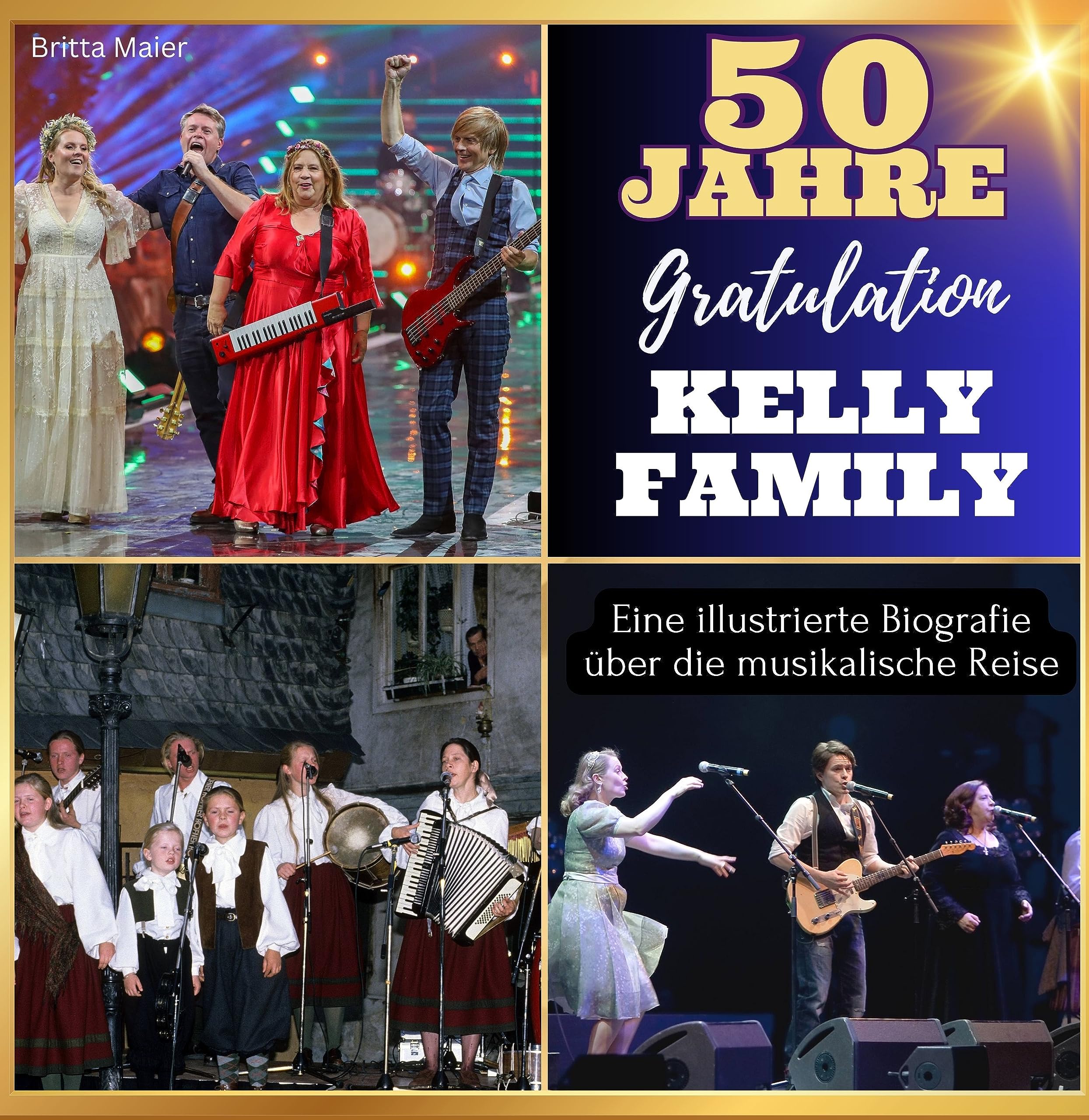 Eine illustrierte Biografie über die musikalische Reise der Kelly Family: 50 Jahre Kelly Family. Gratulation zum Jubiläum.: 50 Jahre Kelly Family. ... Das perfekte Geschenk für Fans statt T-Shirt. Art & Literature Books