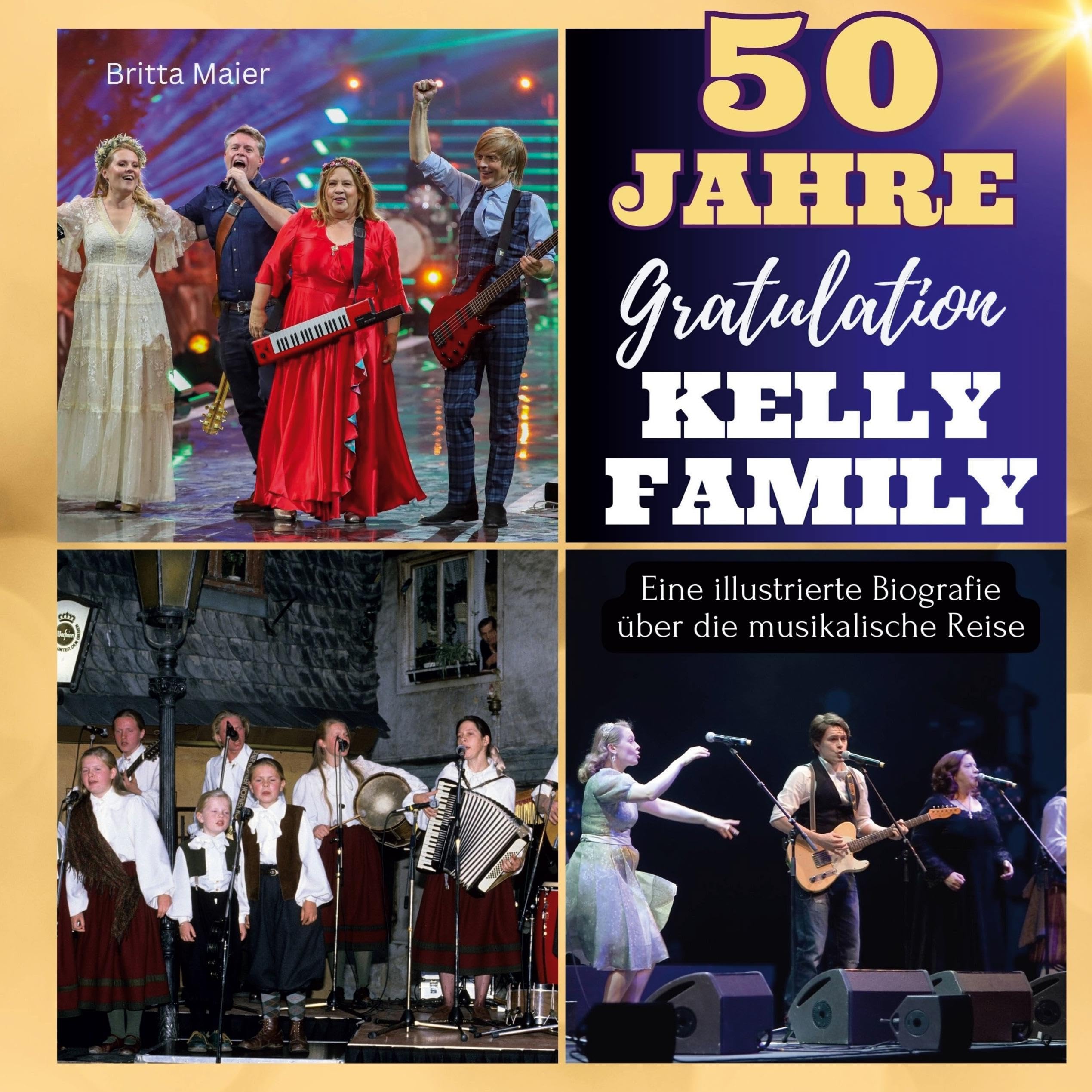 Eine illustrierte Biografie über die musikalische Reise der Kelly Family: 50 Jahre Kelly Family. Gratulation zum Jubiläum. Film, Art & Culture