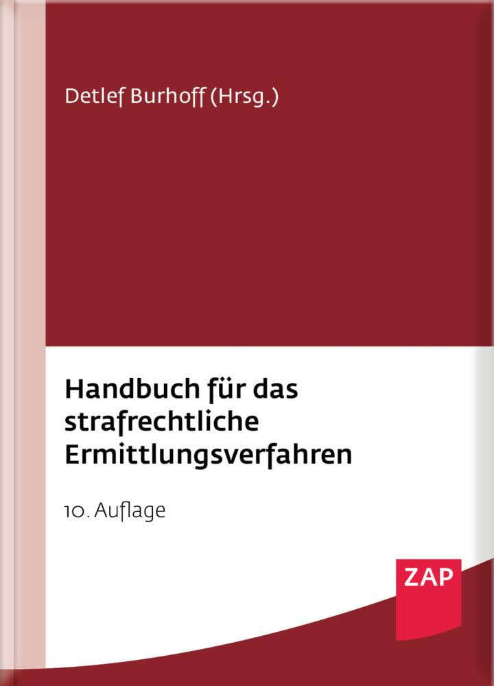 Handbuch für das strafrechtliche Ermittlungsverfahren Law