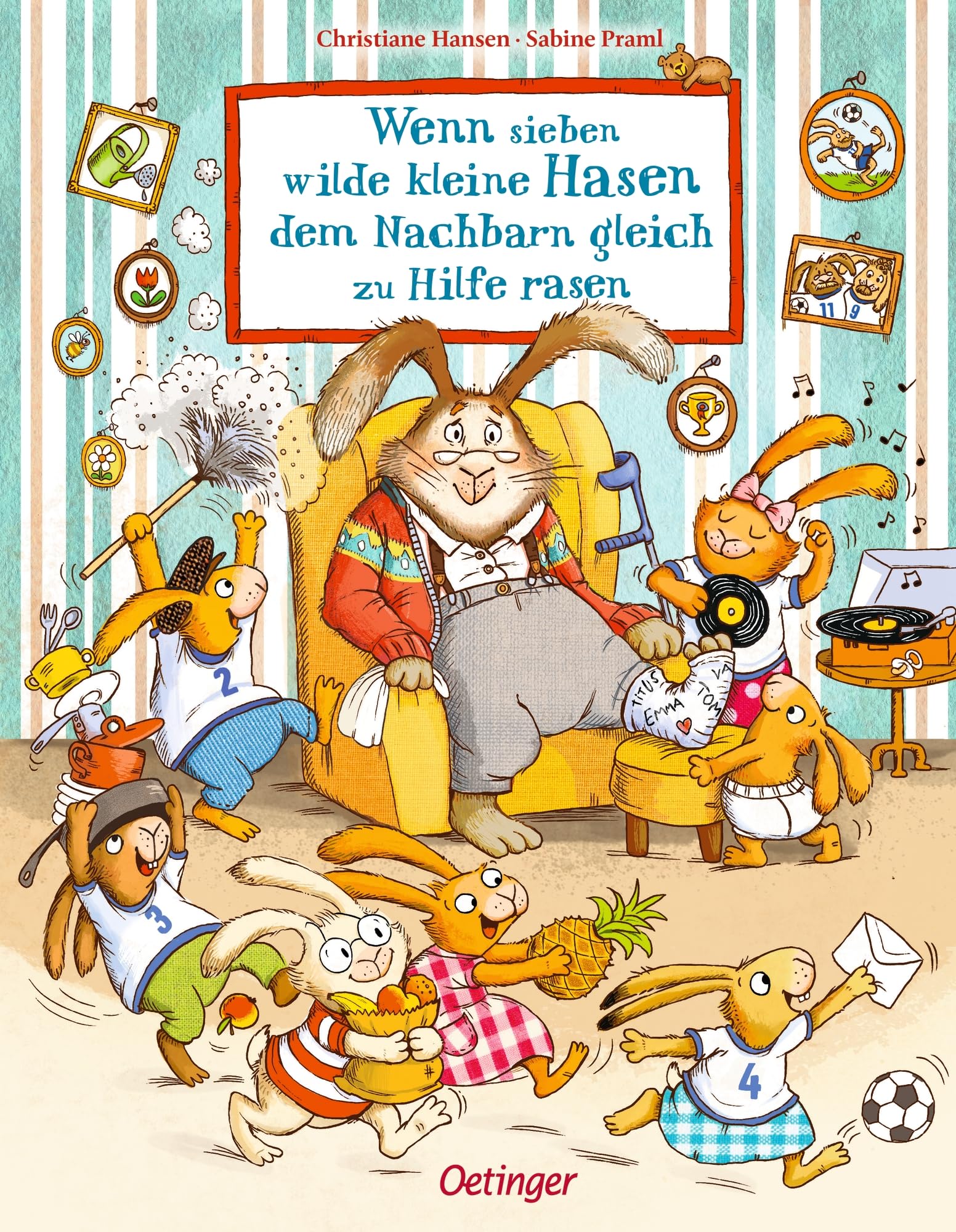 Wenn sieben wilde kleine Hasen dem Nachbarn gleich zu Hilfe rasen Leisure & Fun