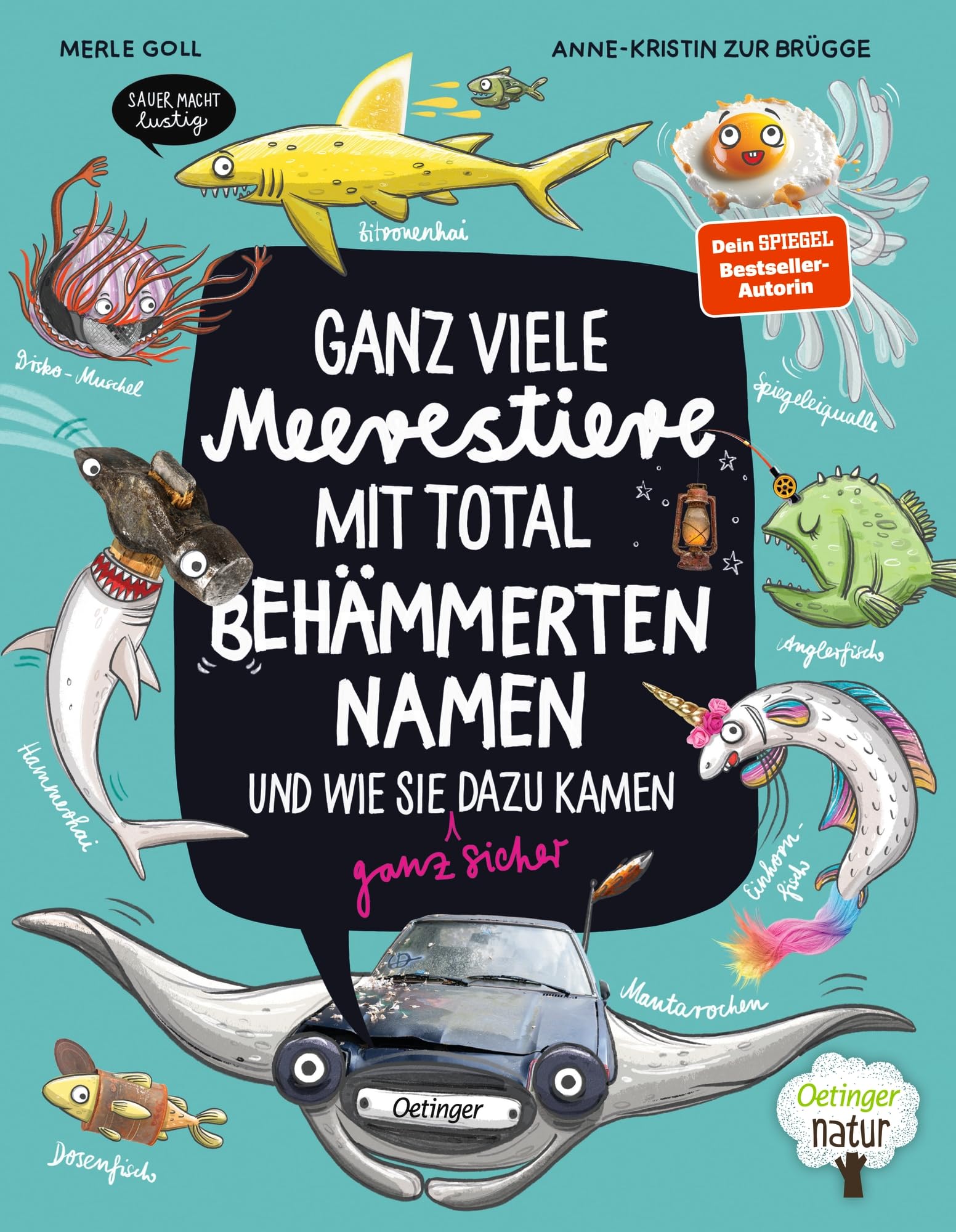 Ganz viele Meerestiere mit total behämmerten Namen und wie sie (ganz sicher) dazu kamen Natural Sciences