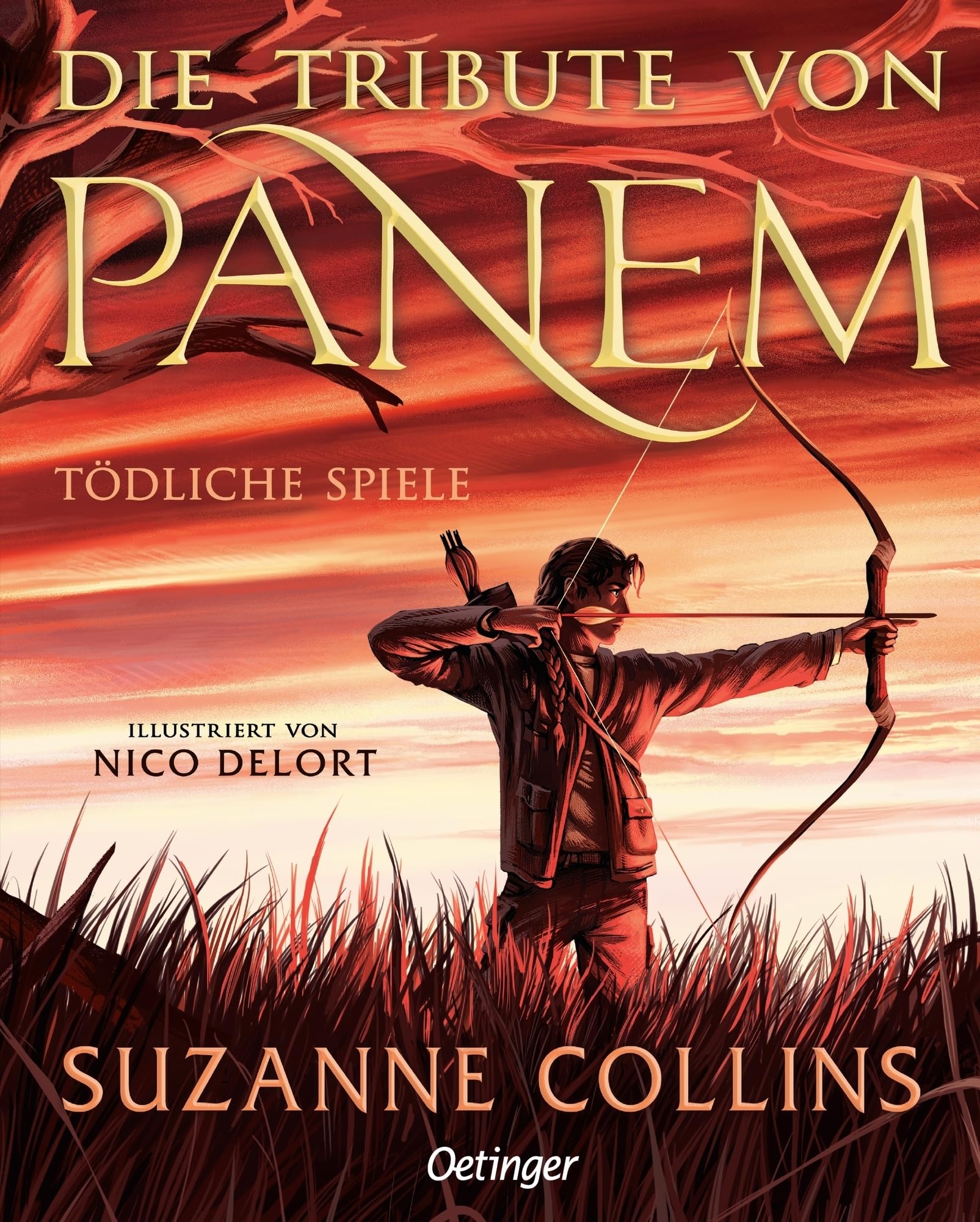 Die Tribute von Panem 1. Tödliche Spiele. Illustrierte Ausgabe: Bildgewaltige und atemberaubende Schmuckausgabe des dystopischen Bestsellers Contemporary literature