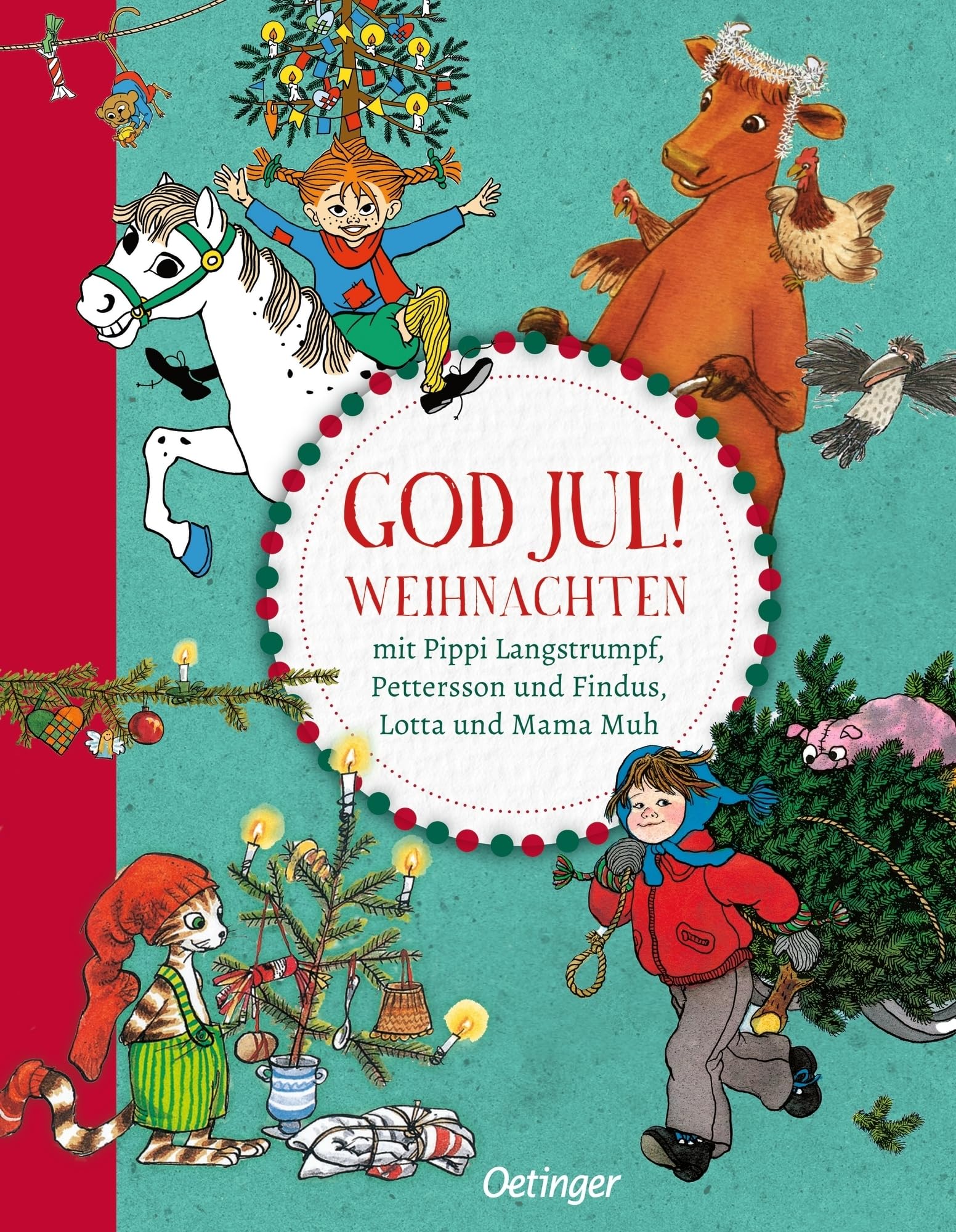 God Jul! Weihnachten mit Pippi Langstrumpf, Pettersson und Findus, Lotta und Mama Muh Parents & Children