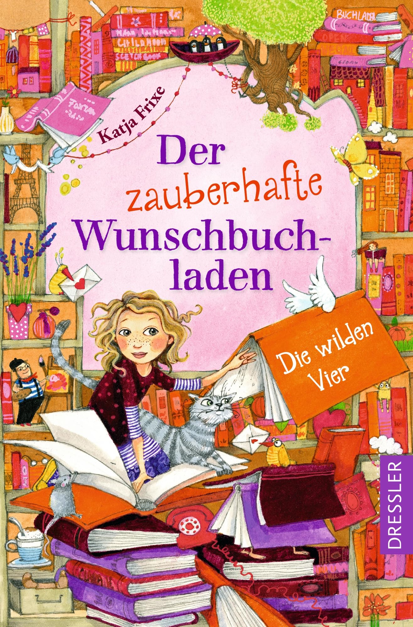 Der zauberhafte Wunschbuchladen 4. Die wilden Vier: Spannendes Fantasy-Buch für Kinder ab 8 Jahren mit tollen Illustrationen Non-fiction