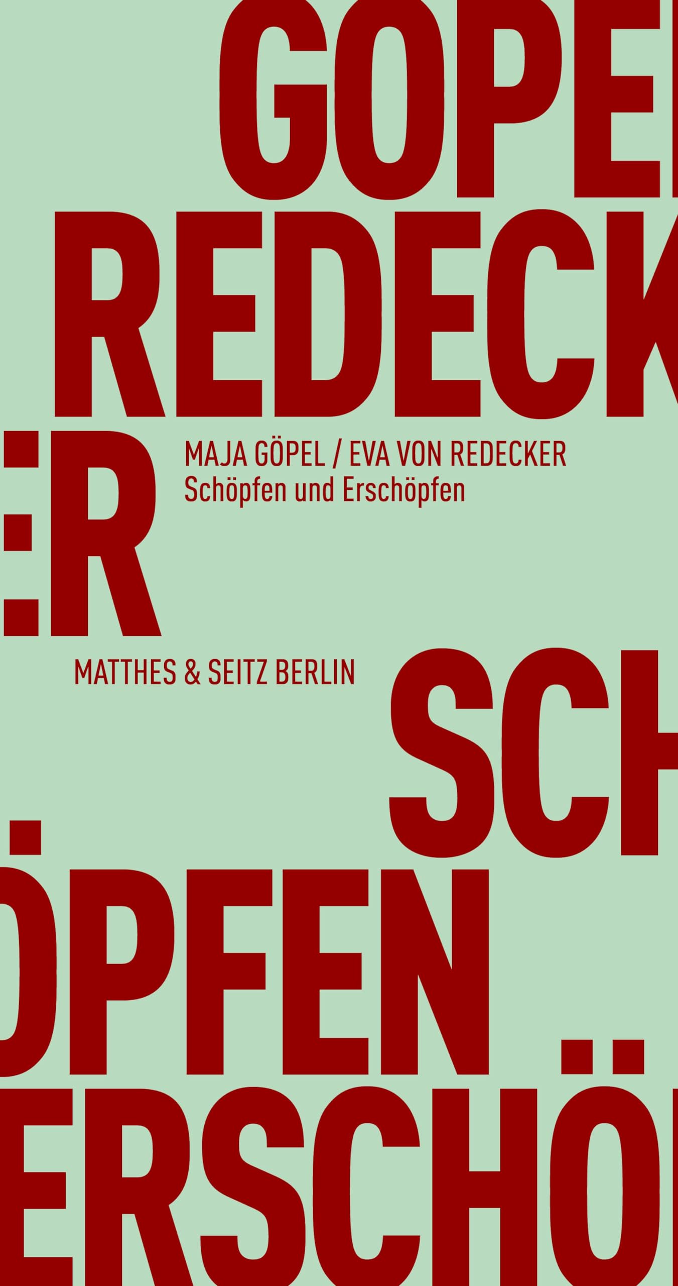 Schöpfen und Erschöpfen Law