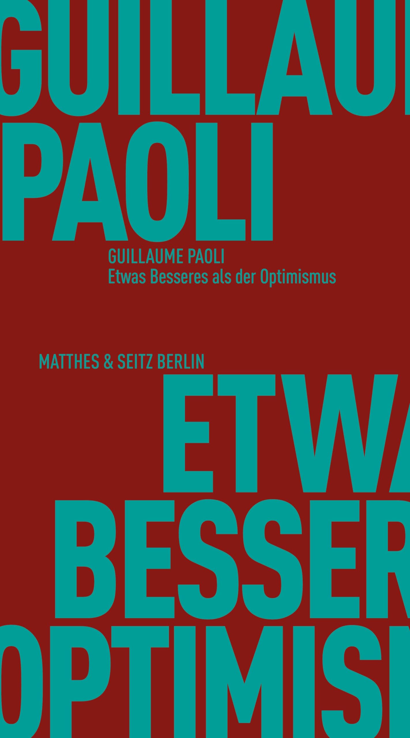 Etwas Besseres als der Optimismus Media & Communication