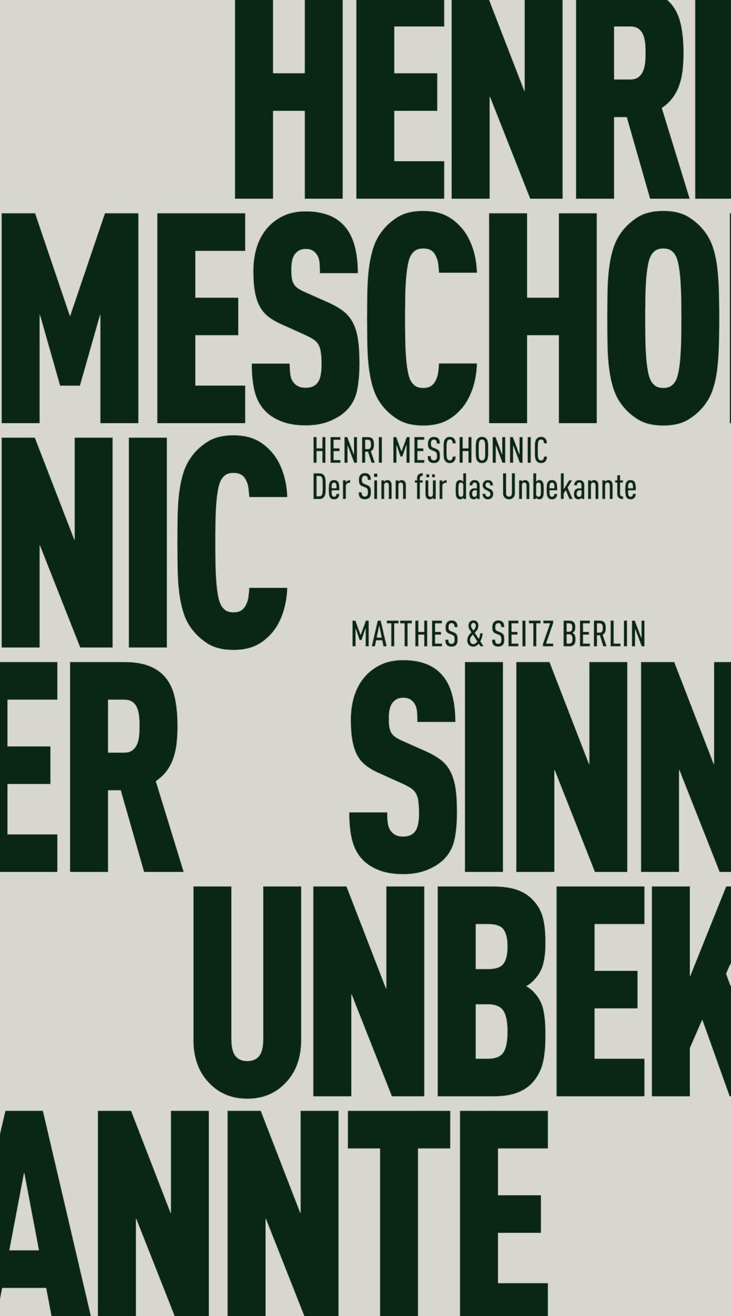Der Sinn für das Unbekannte Social Sciences
