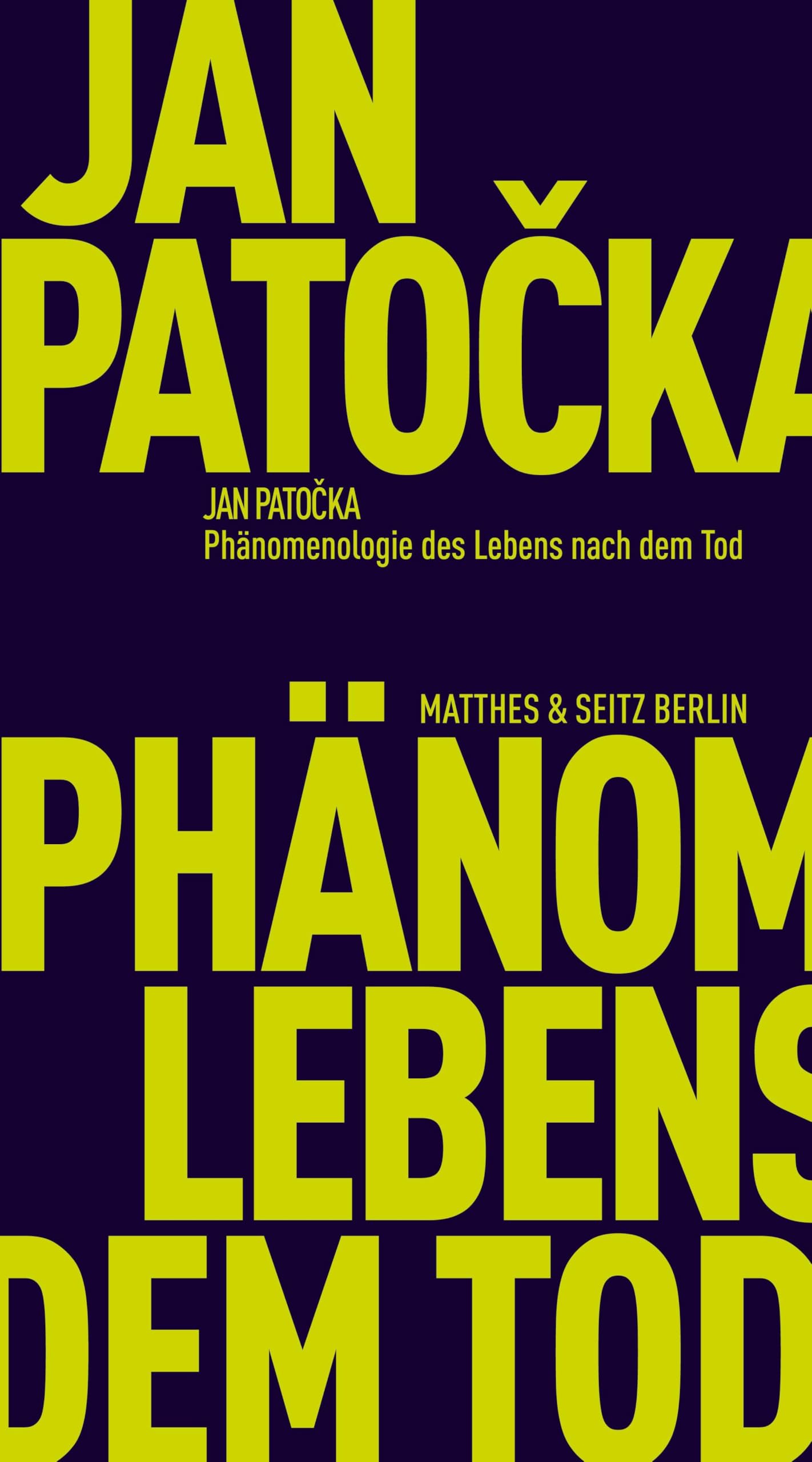 Phänomenologie des Lebens nach dem Tod Philosophy