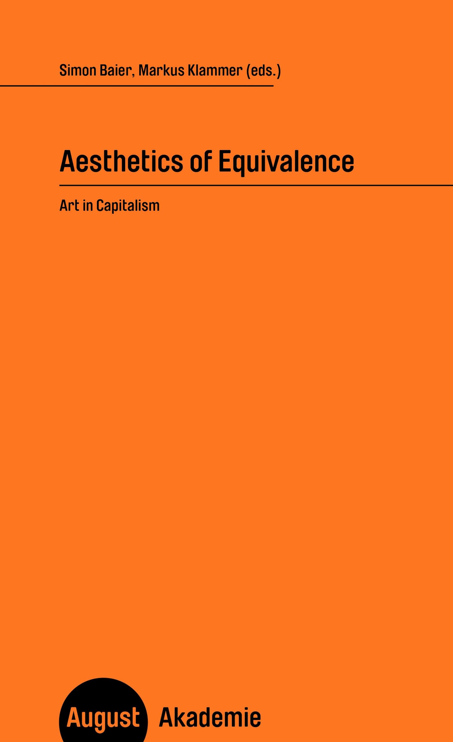 Product Image: Aesthetics of Equivalence
