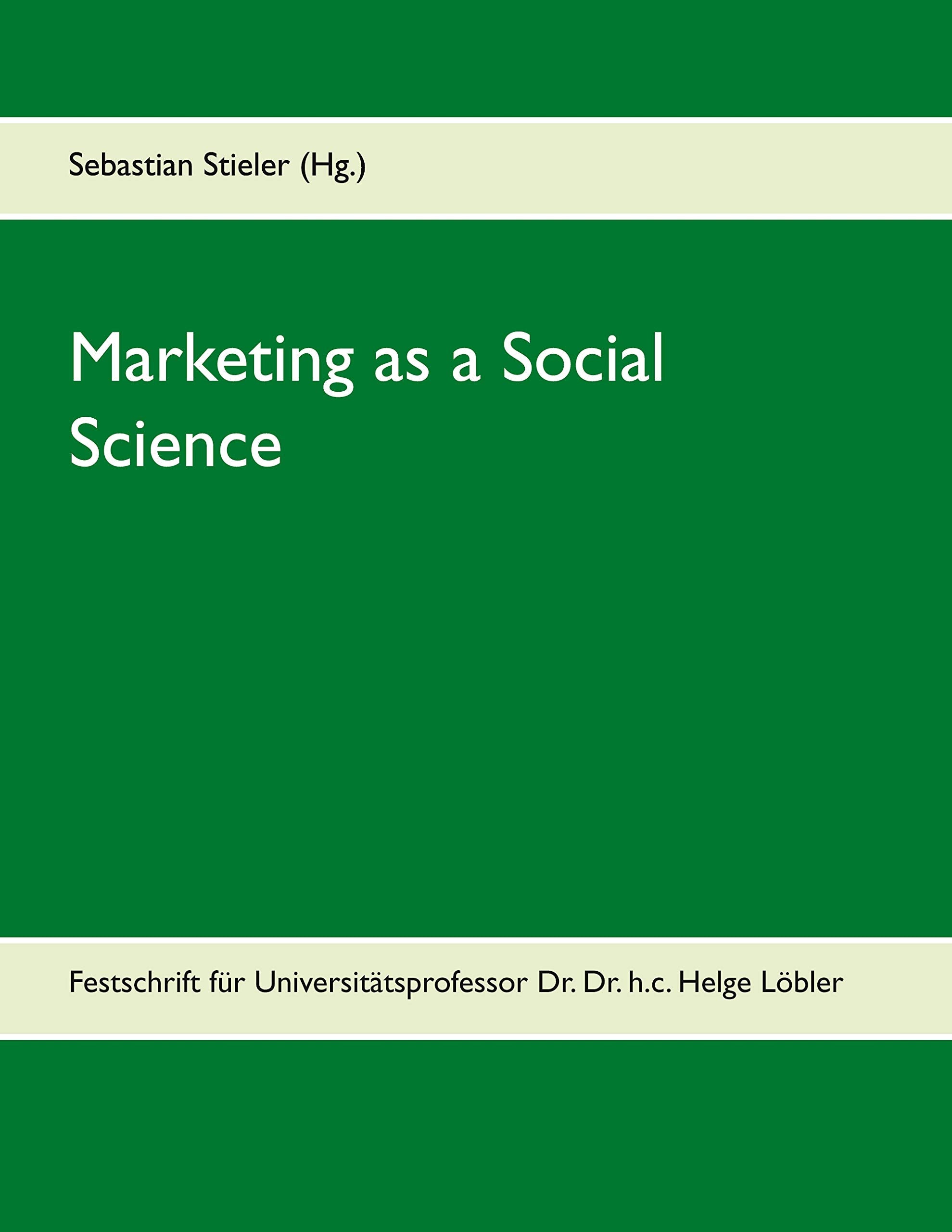 Marketing as a Social Science Law