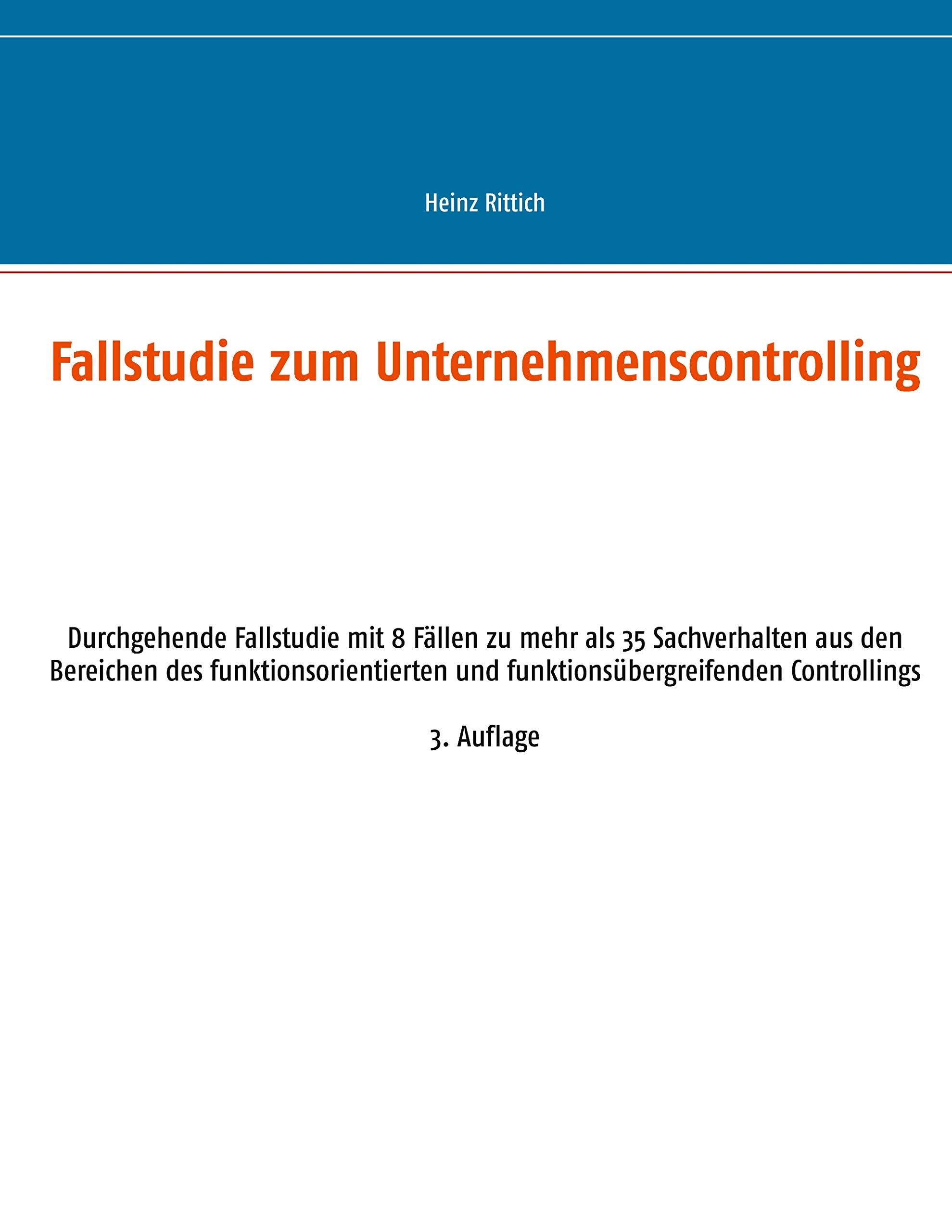 Product Image: Fallstudie zum Unternehmenscontrolling