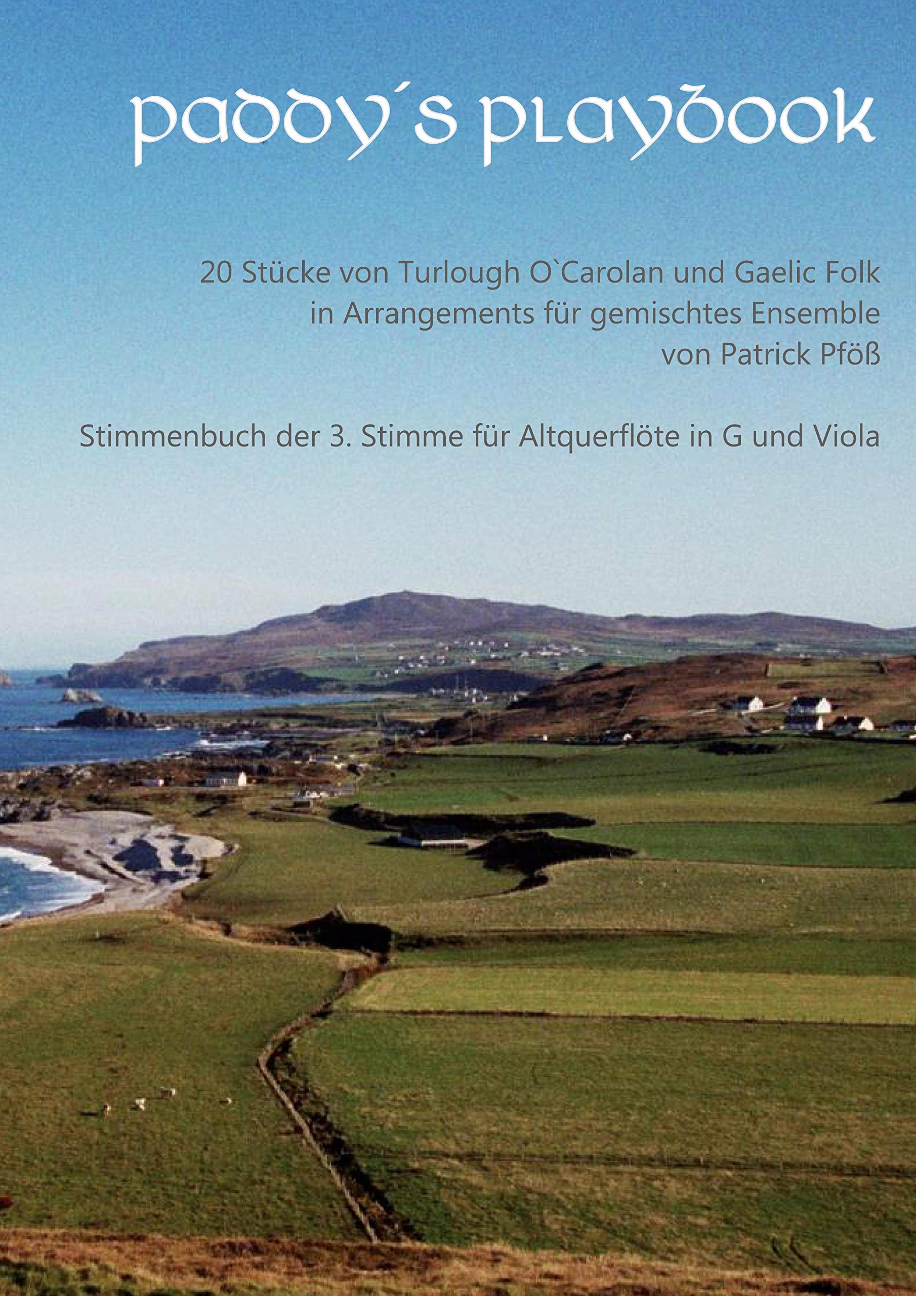 Paddy´s Playbook: 3. Stimme für Altquerflöte in G und Viola Sheet Music