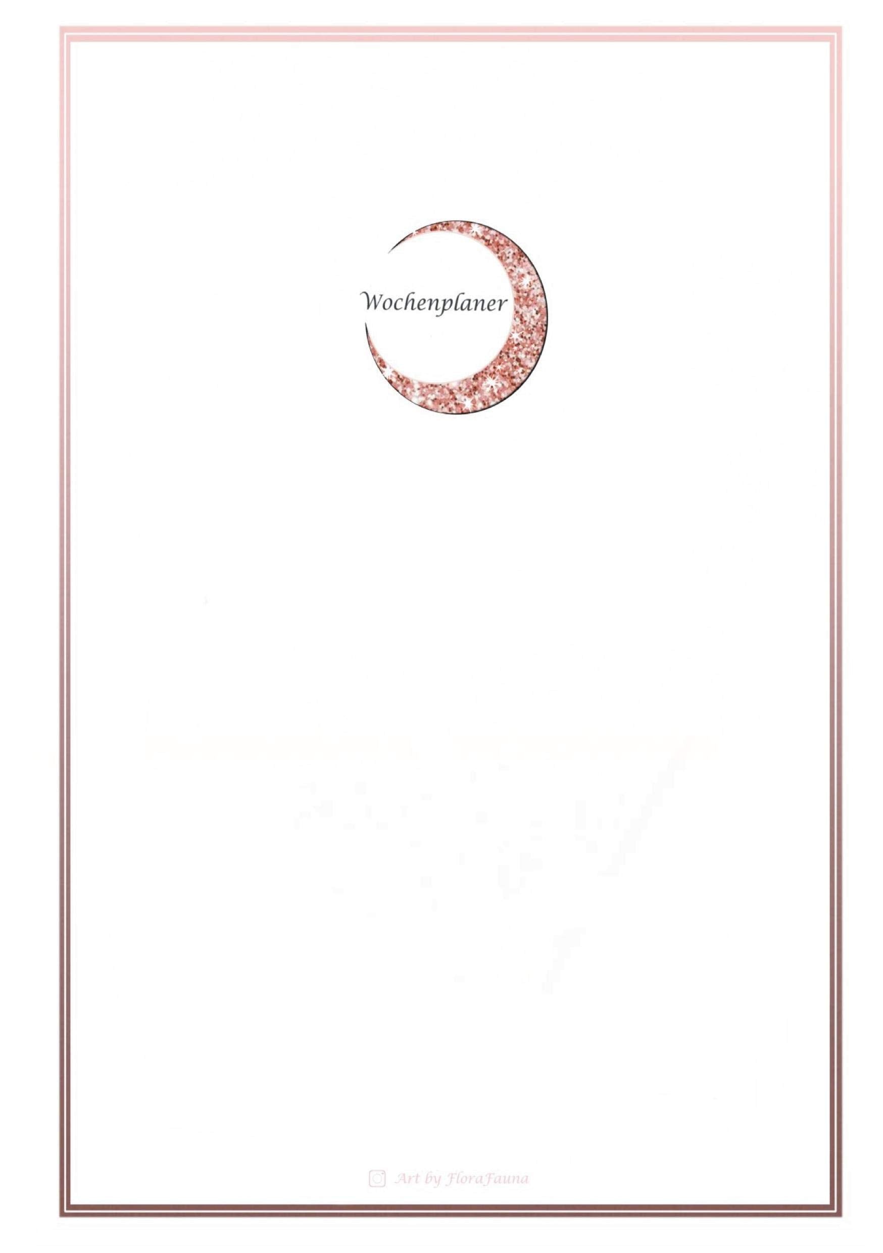 Flexibler Wochenplaner: Mood tracker Ziele erreichen zu jeder Zeit Lifestyle