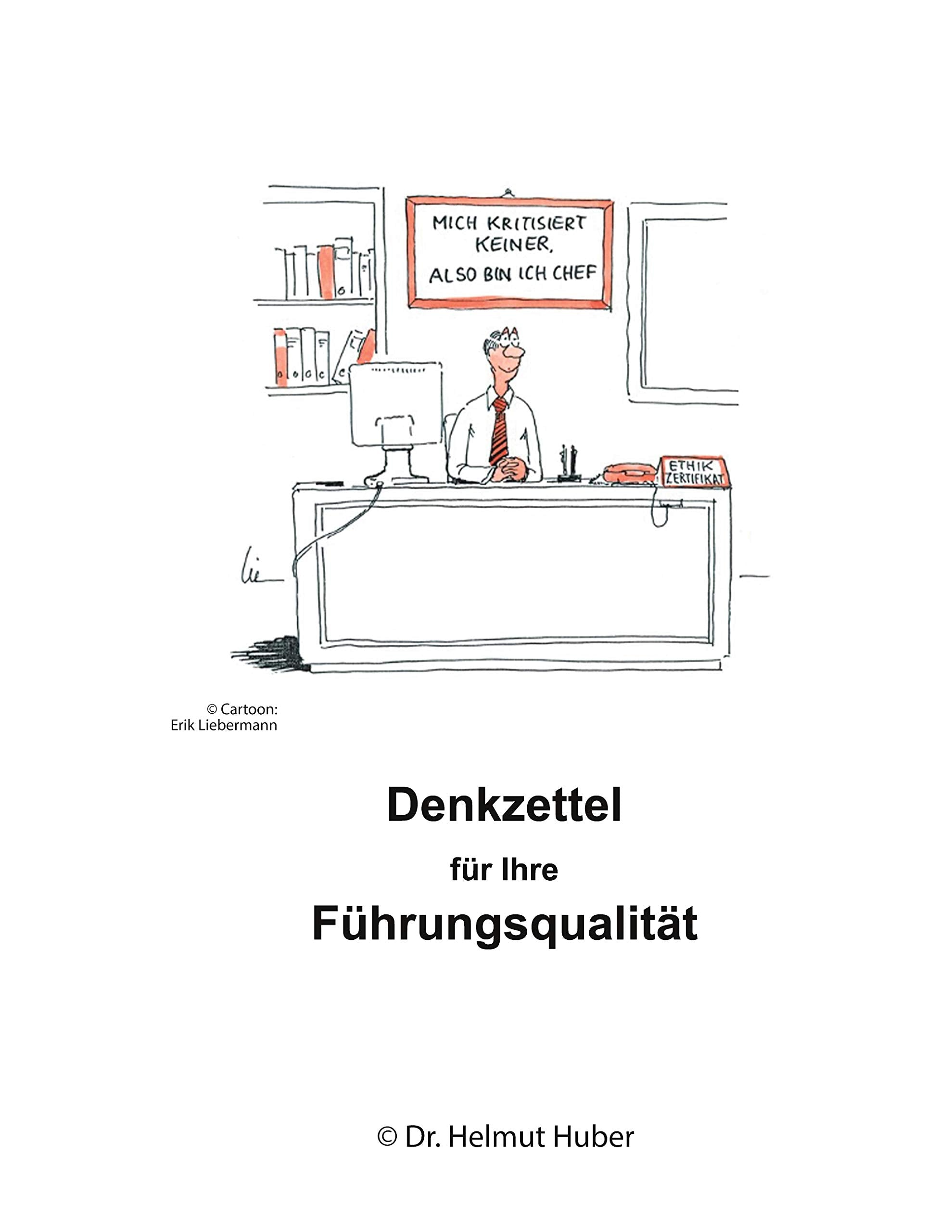 Denkzettel für Ihre Führungsqualität Business, Finance & Career