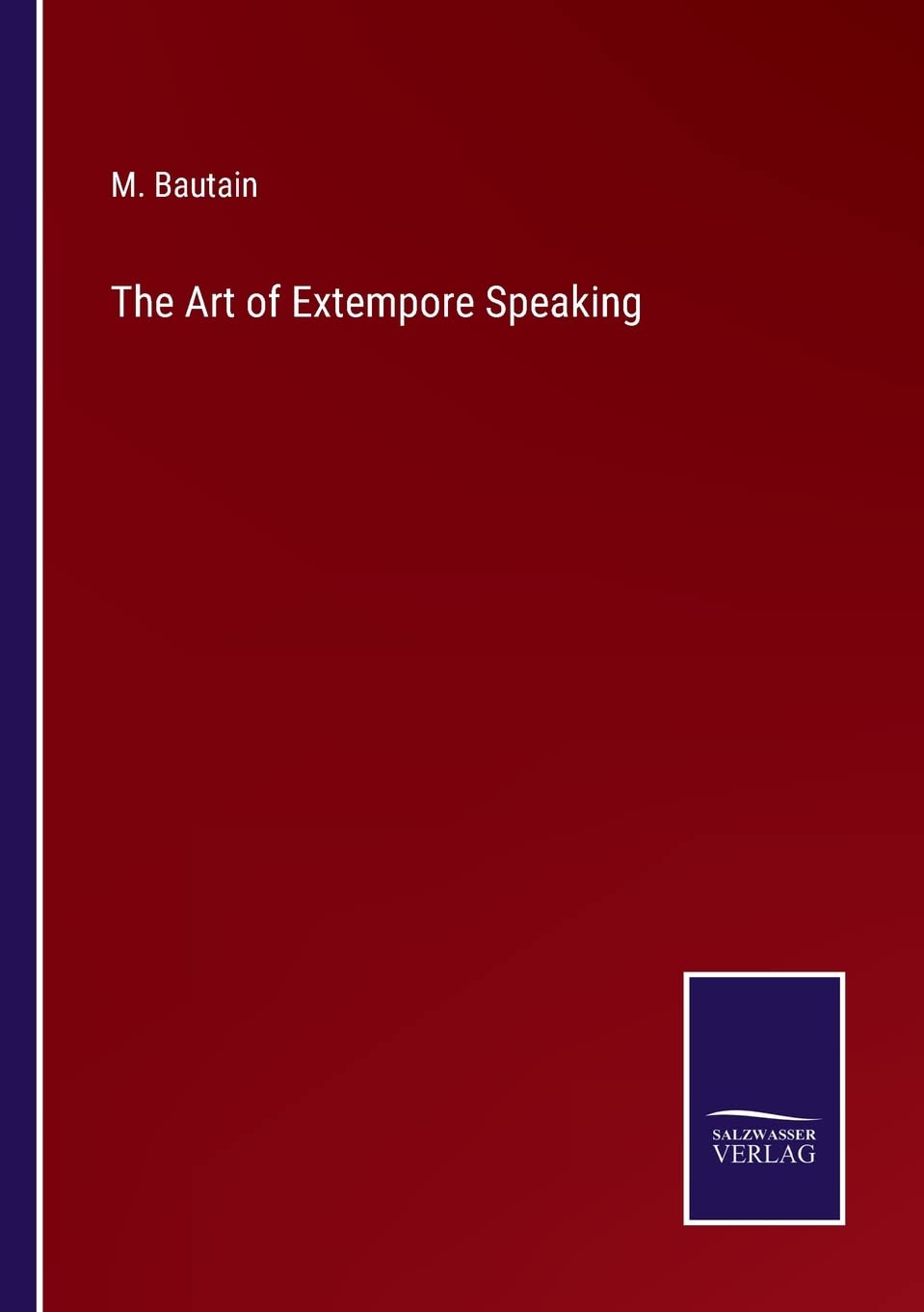 The Art of Extempore Speaking Contemporary literature