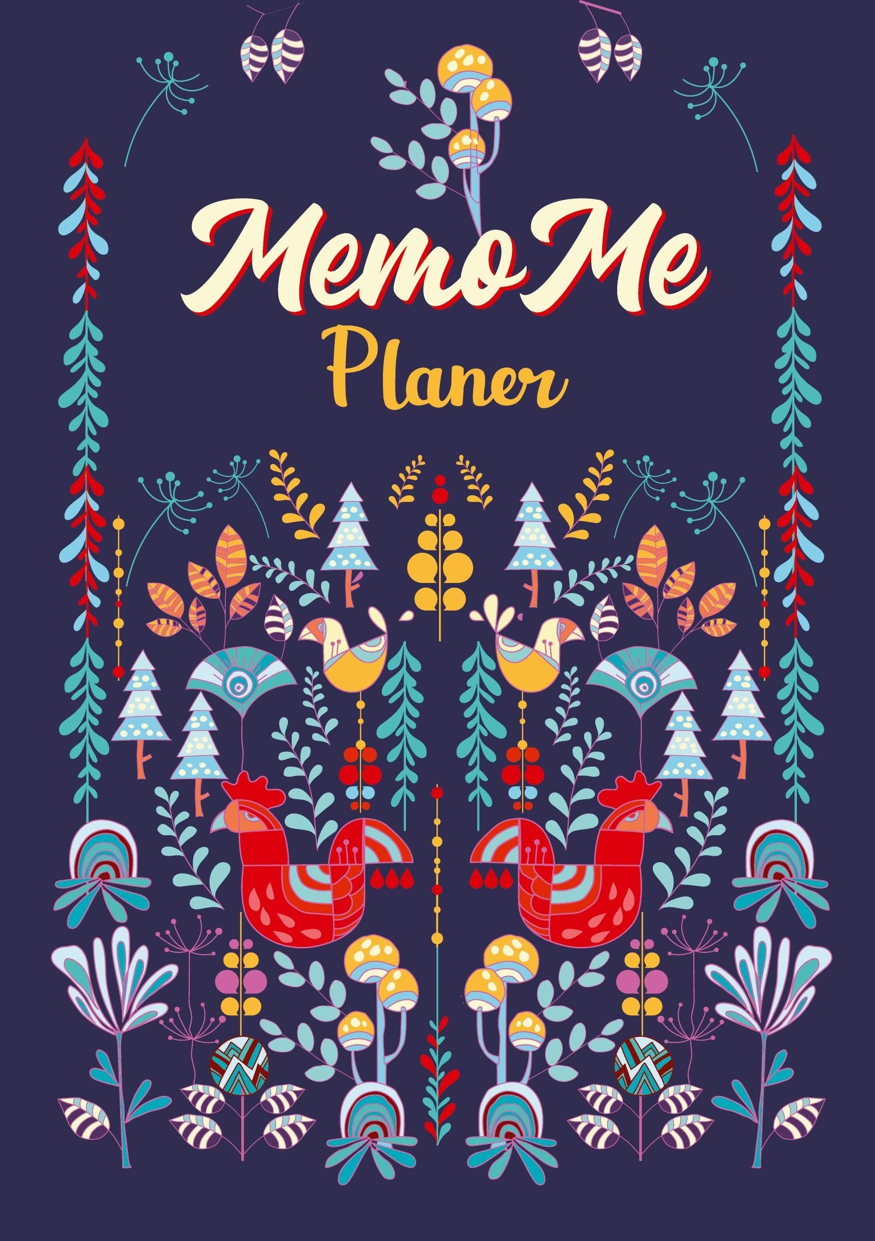 MemoMe Planer: Kalender zum Selbereintragen - Starte Dein Bulletjournal wann Du willst! Film, Art & Culture